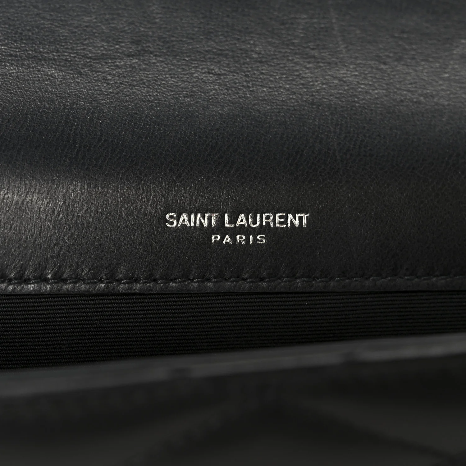 Lambskin Quilted Kate Clutch Black - Image 6