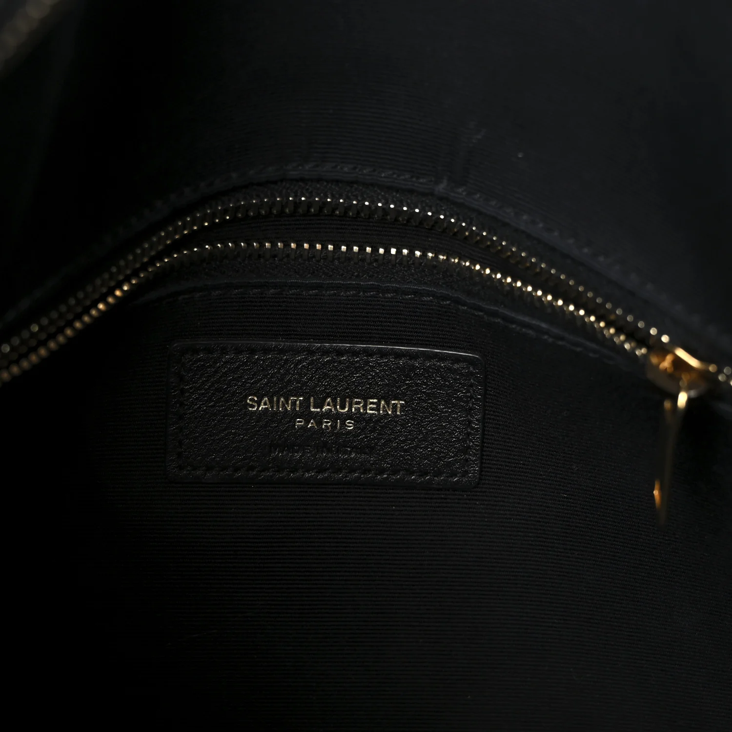 Lambskin Quilted Le Maillon Chain Strap Crossbody Black - Image 6