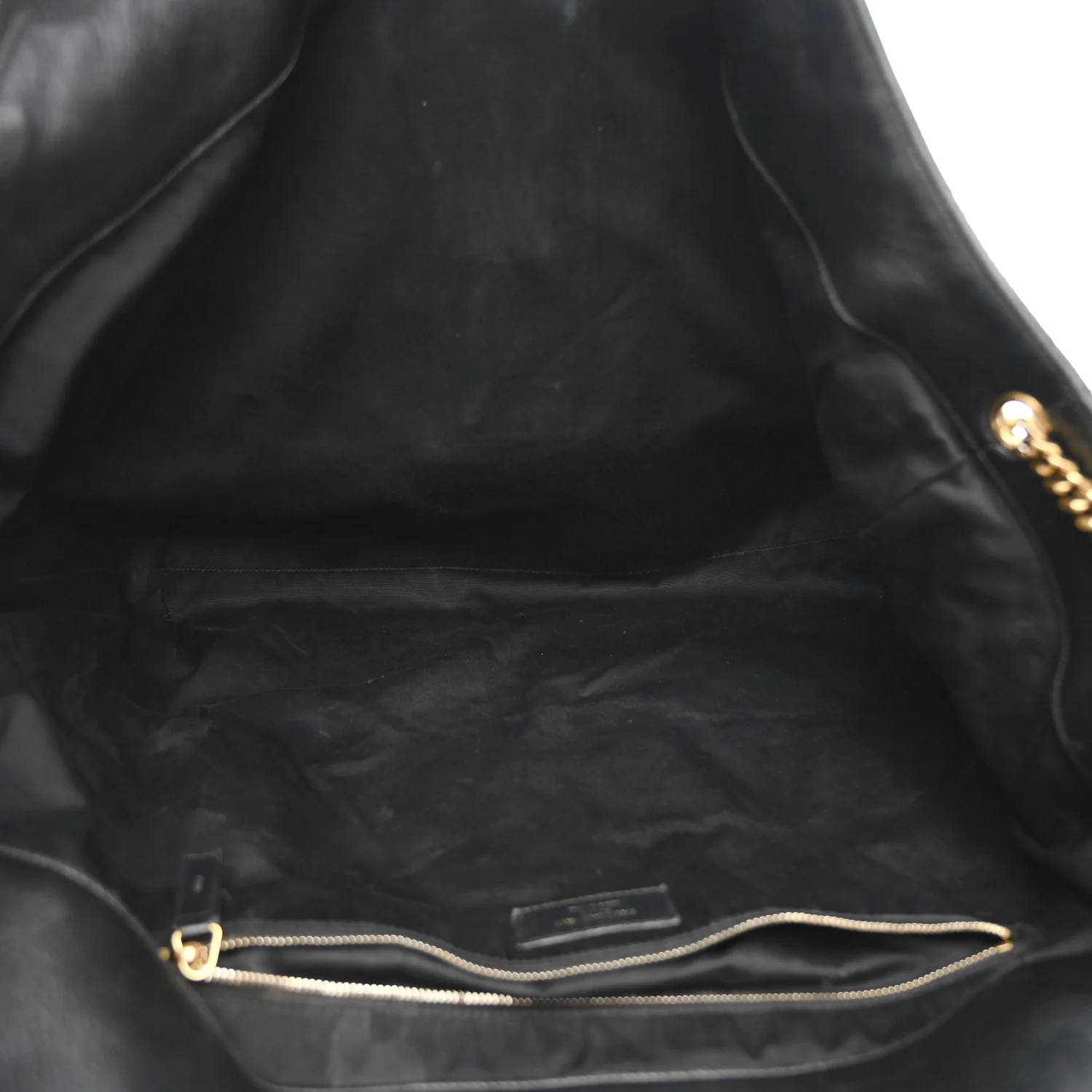 Lambskin Quilted Maxi Icare Shopping Tote Black - Image 6