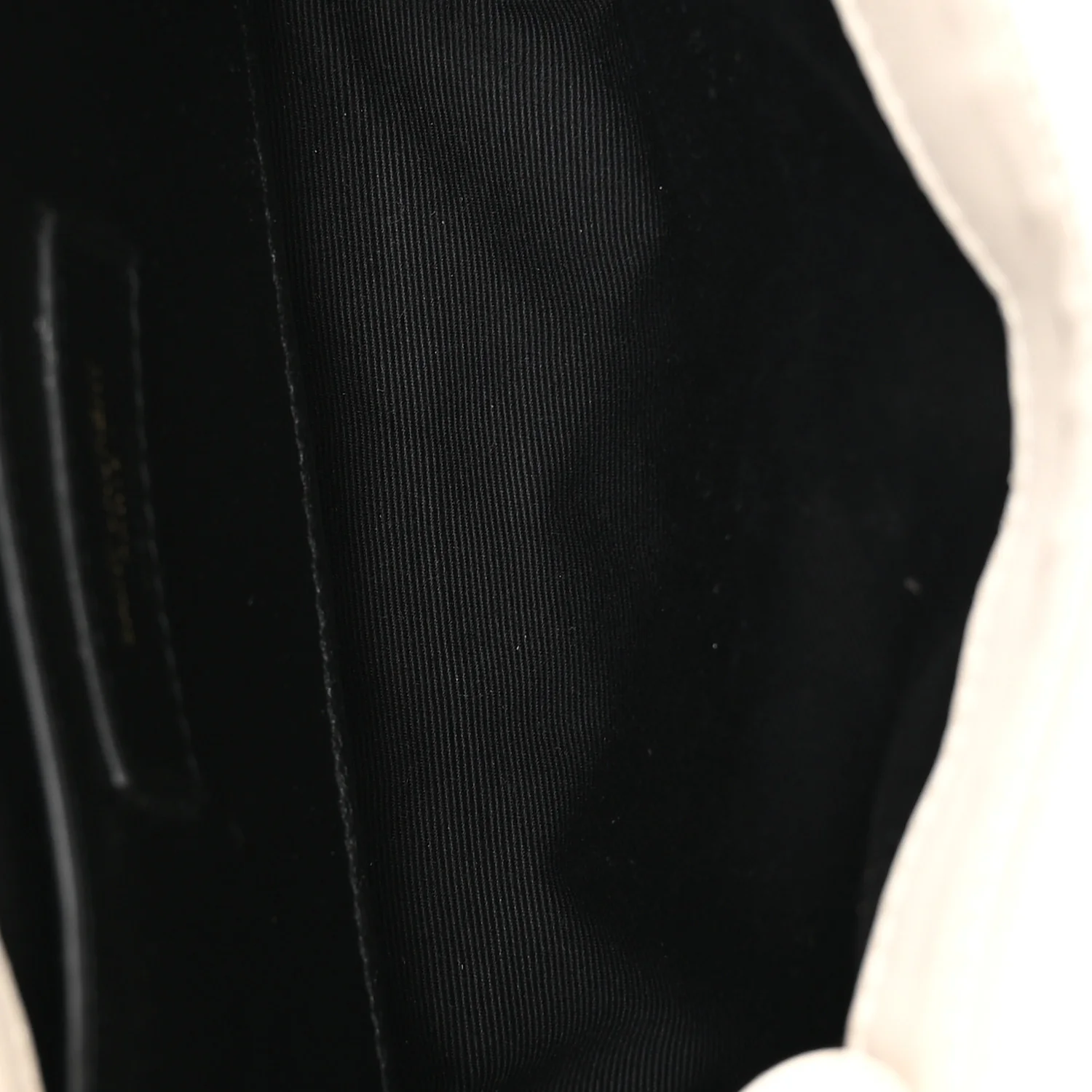 Lambskin Quilted Monogram Mini Nolita Crema Soft - Image 5