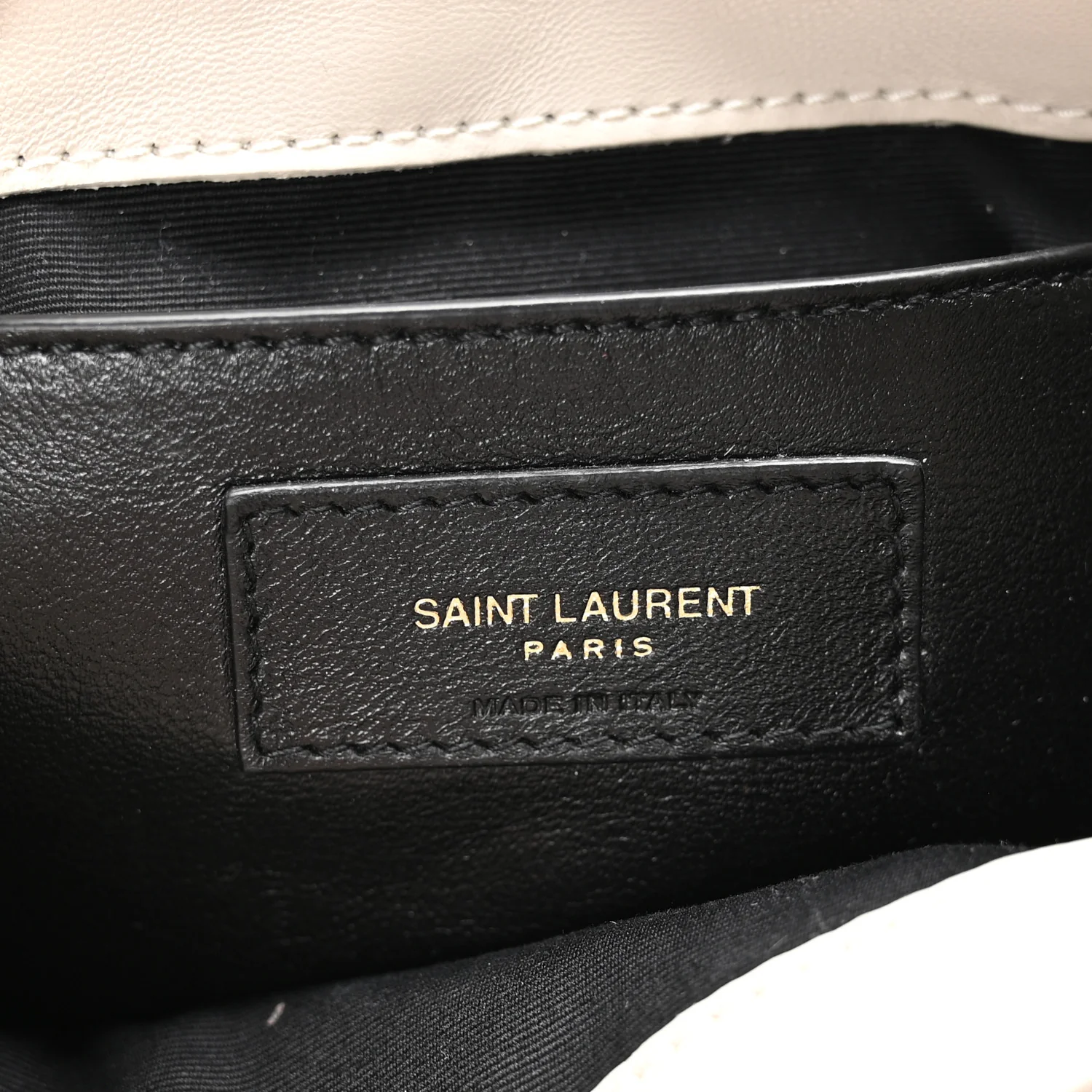 Lambskin Quilted Monogram Mini Nolita Crema Soft - Image 6
