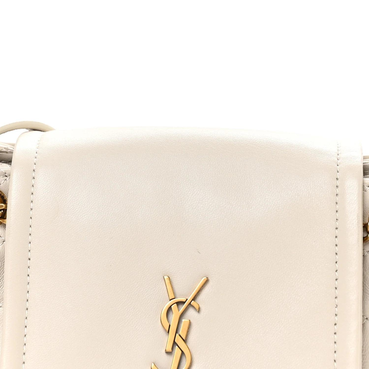Lambskin Quilted Monogram Mini Nolita Crema Soft - Image 8