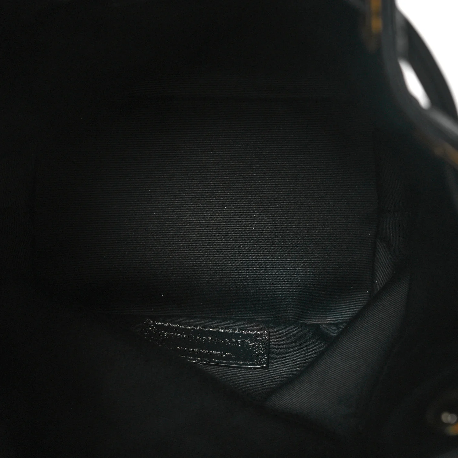 Lambskin Quilted Small Cassandre Bucket Bag Black - Image 5