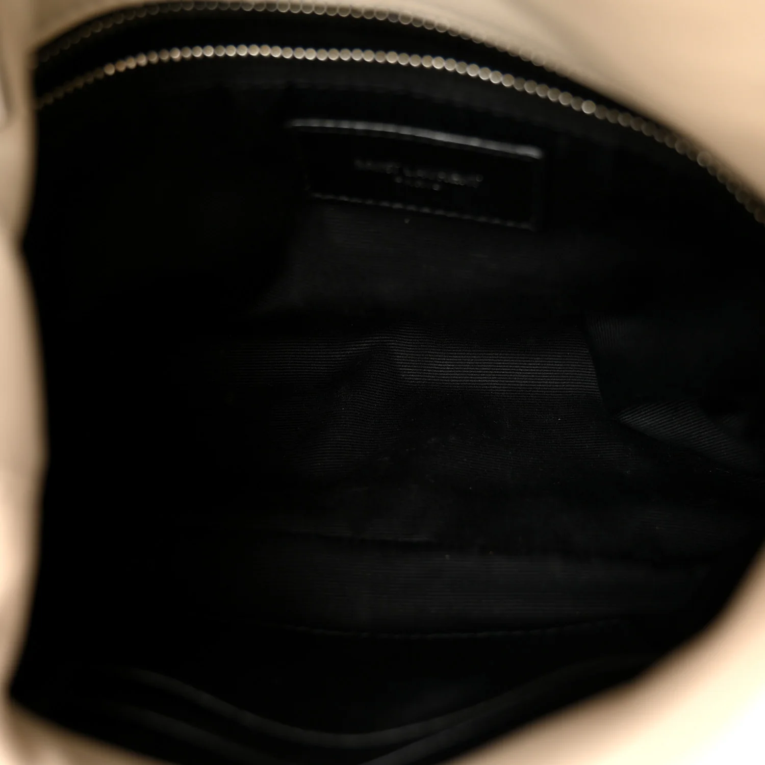 Lambskin Quilted Toy Loulou Puffer Monogram Chain Satchel Crema Soft - Image 5