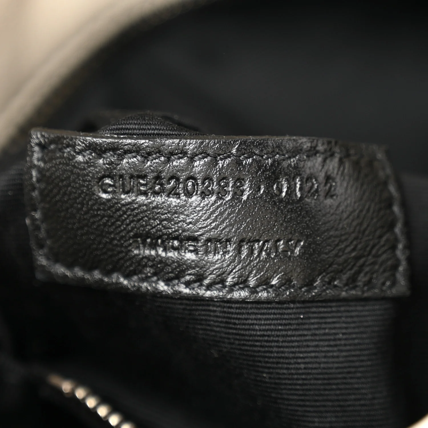 Lambskin Quilted Toy Loulou Puffer Monogram Chain Satchel Crema Soft - Image 7