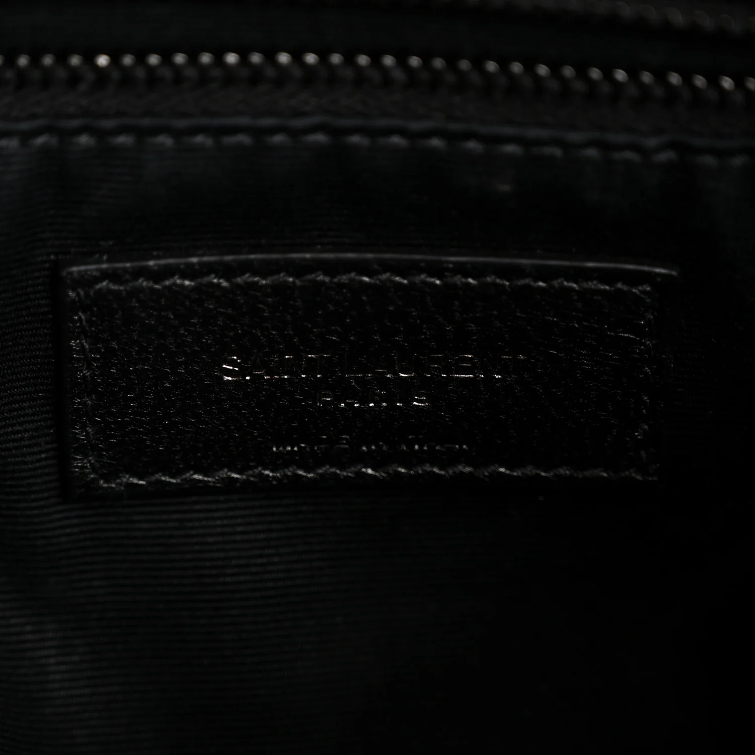 Lambskin Quilted Toy Loulou Puffer Monogram Monochrome Chain Satchel Black - Image 6