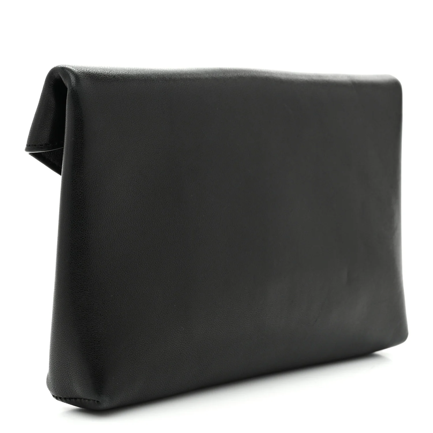 Lambskin Small Cassandre Envelope Pouch Black - Image 3