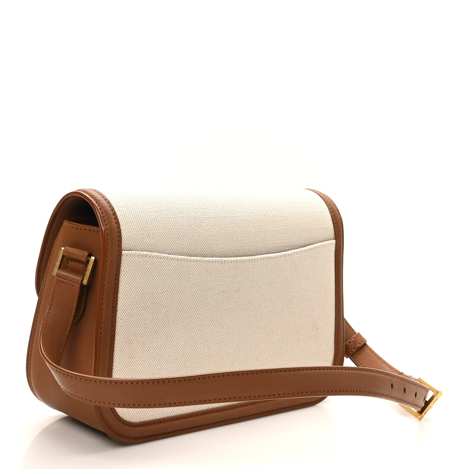 Linen Calfskin Monogram Small Solferino Satchel Greggio Brick - Image 4
