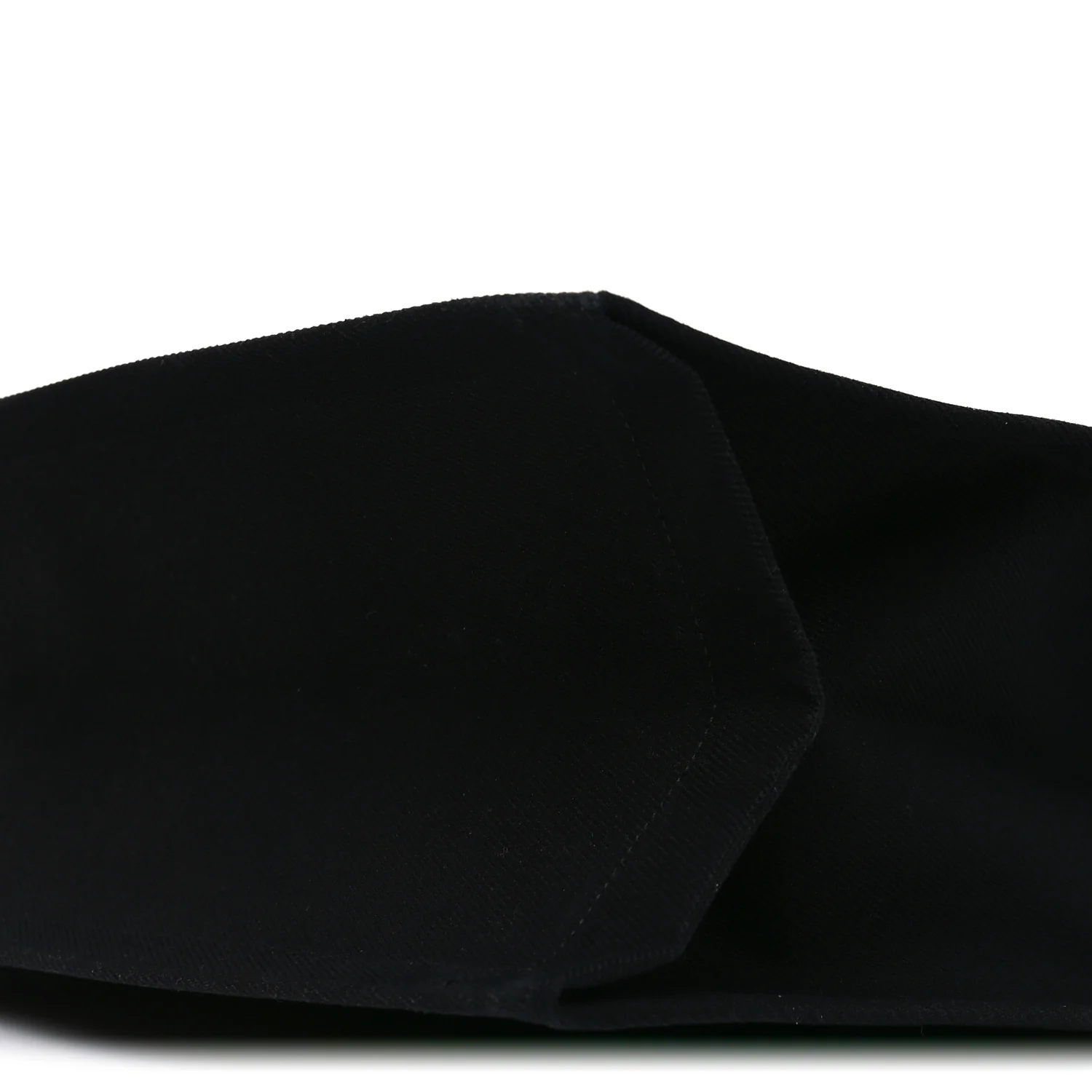 Linen Calfskin Rive Gauche Tote Black - Image 9
