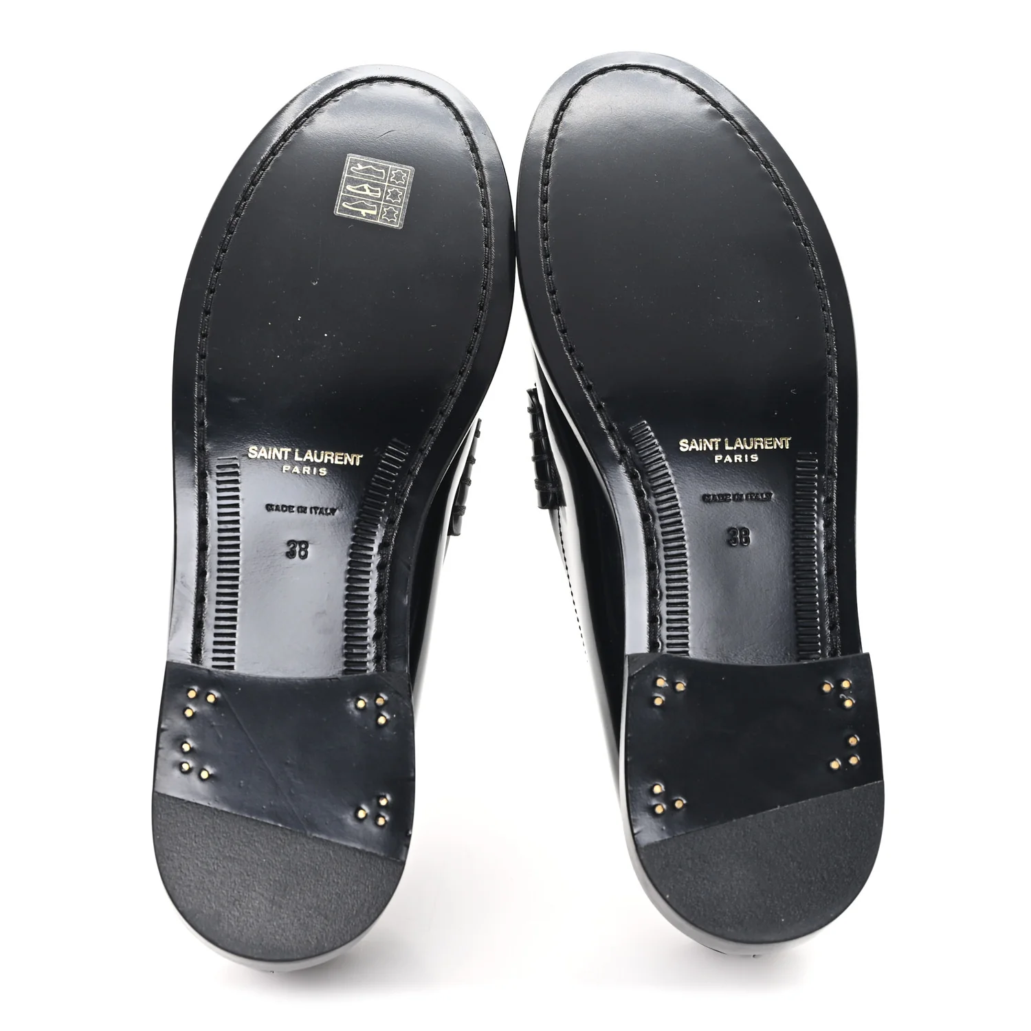 Magnum Calfskin Le Loafer 15 Moccasin 38 Black - Image 6