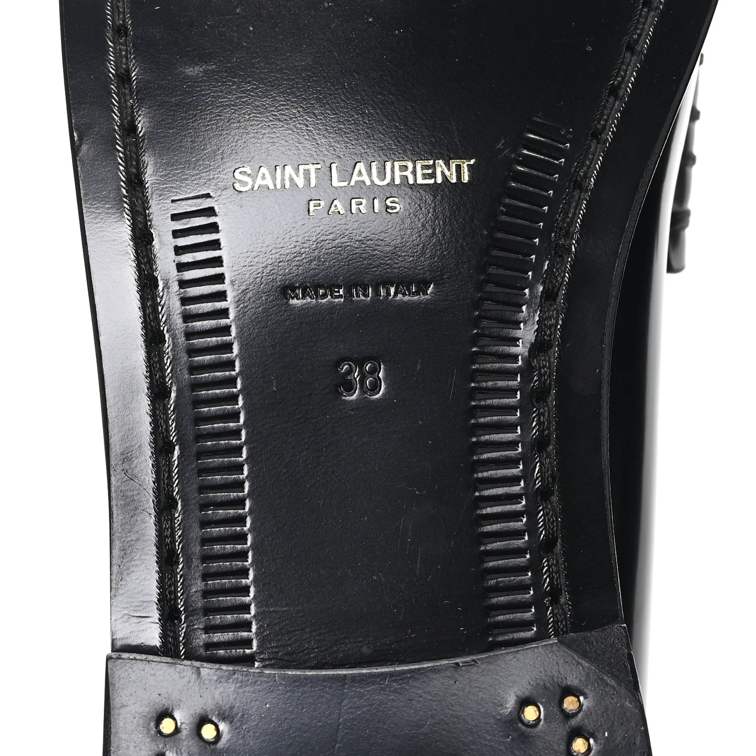 Magnum Calfskin Le Loafer 15 Moccasin 38 Black - Image 7