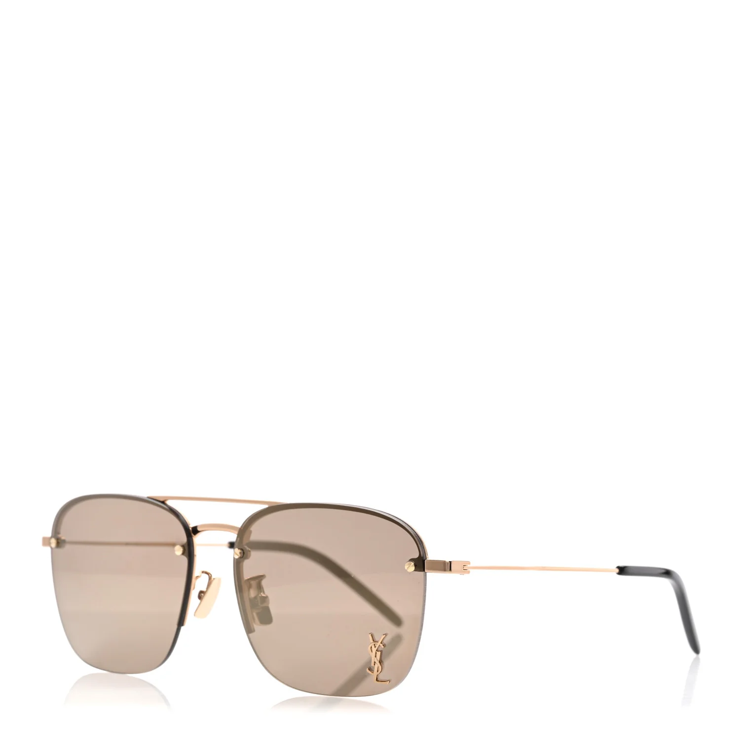 Metal Cat Eye Sunglasses SL 309 Black