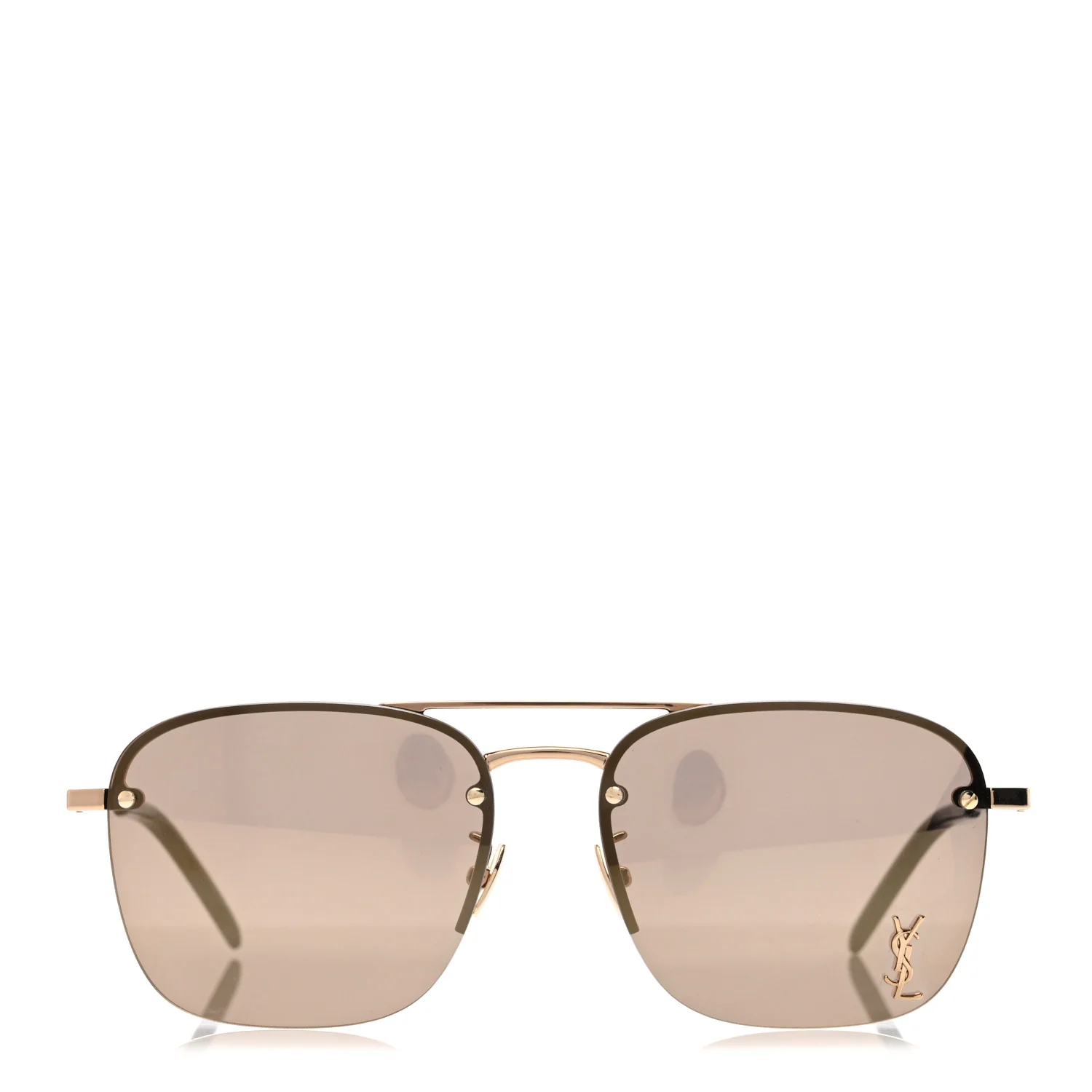 Metal Cat Eye Sunglasses SL 309 Black - Image 2