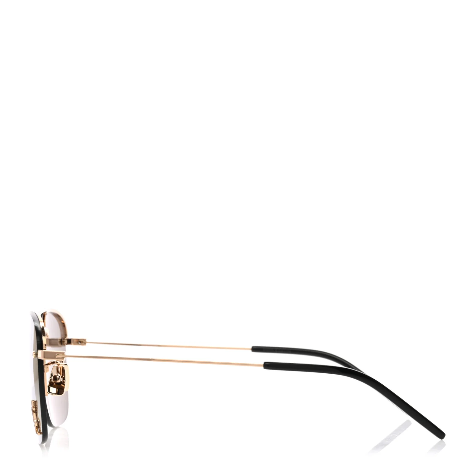 Metal Cat Eye Sunglasses SL 309 Black - Image 3