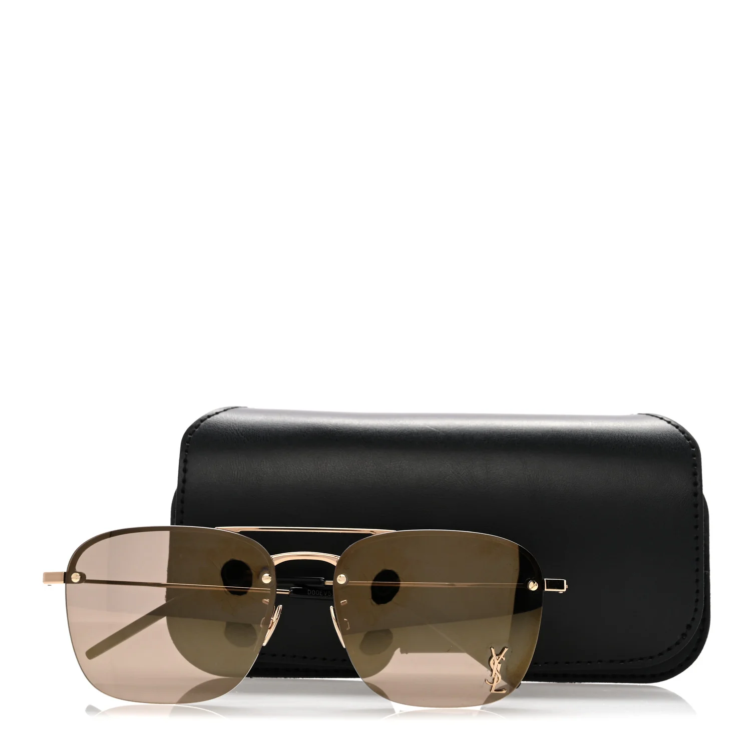 Metal Cat Eye Sunglasses SL 309 Black - Image 7