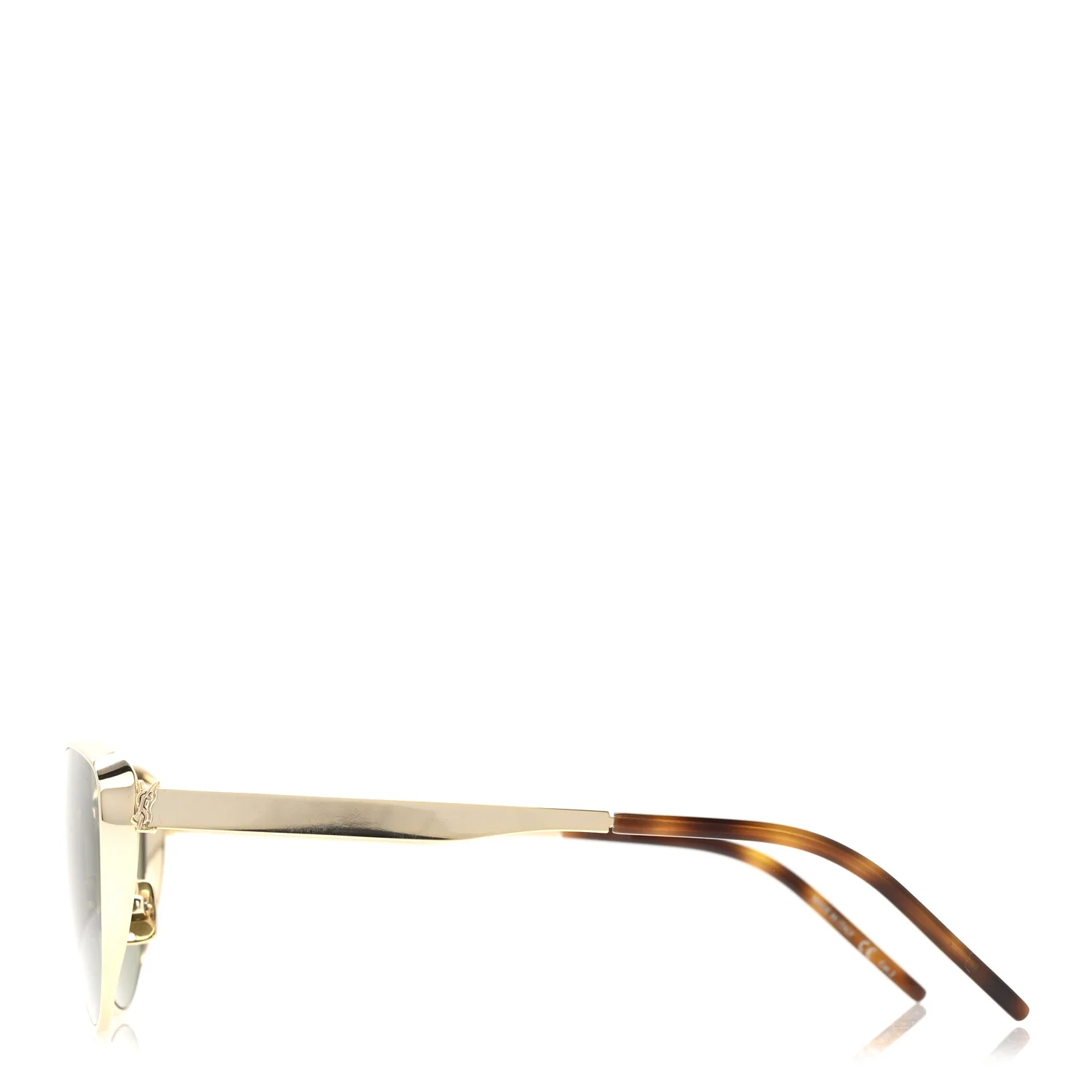 Metal SL M90 Cat Eye Sunglasses Gold - Image 3