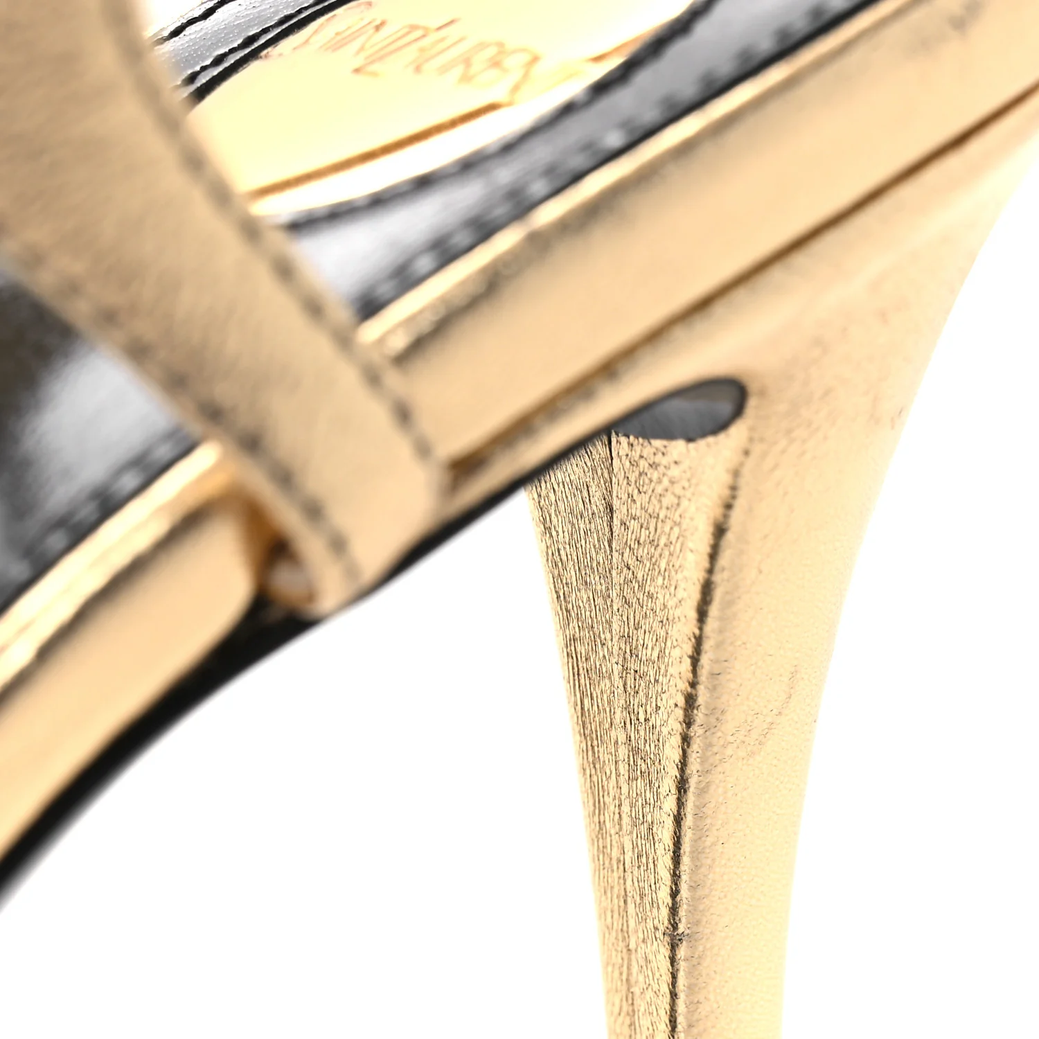 Metallic Debbie Platform Sandal 37.5 Gold - Image 14