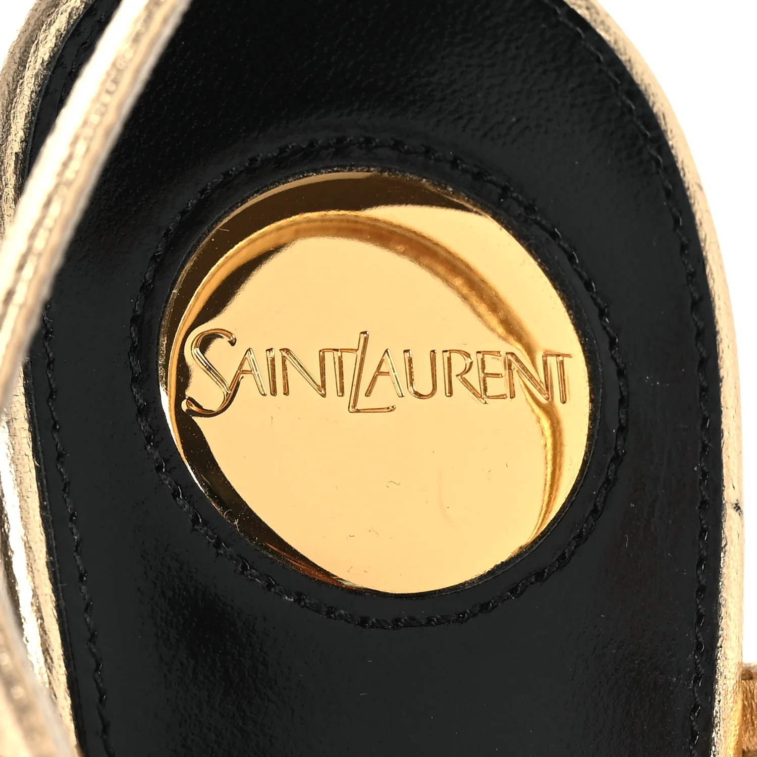 Metallic Debbie Platform Sandal 37.5 Gold - Image 9