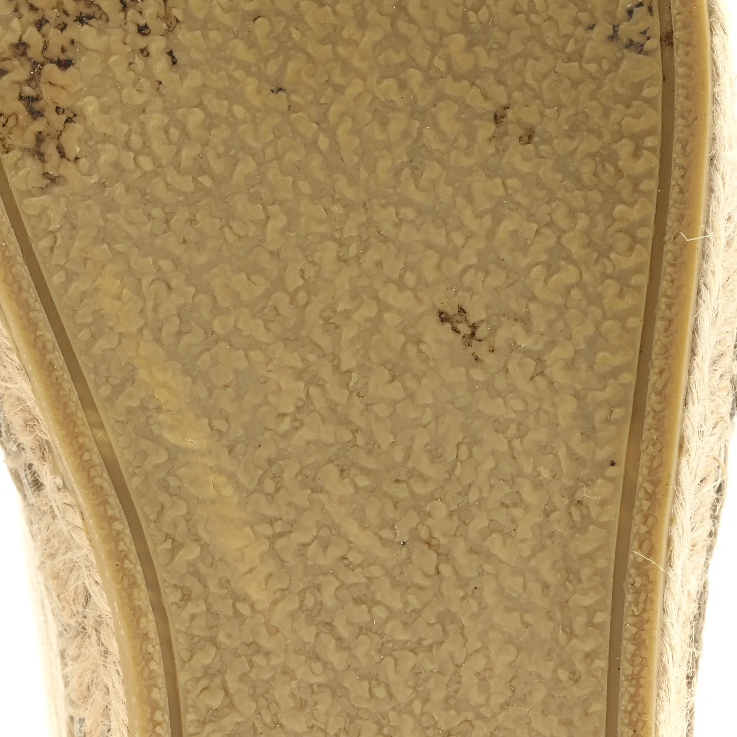 Metallic Lambskin Monogram Espadrilles 38 Platino - Image 10