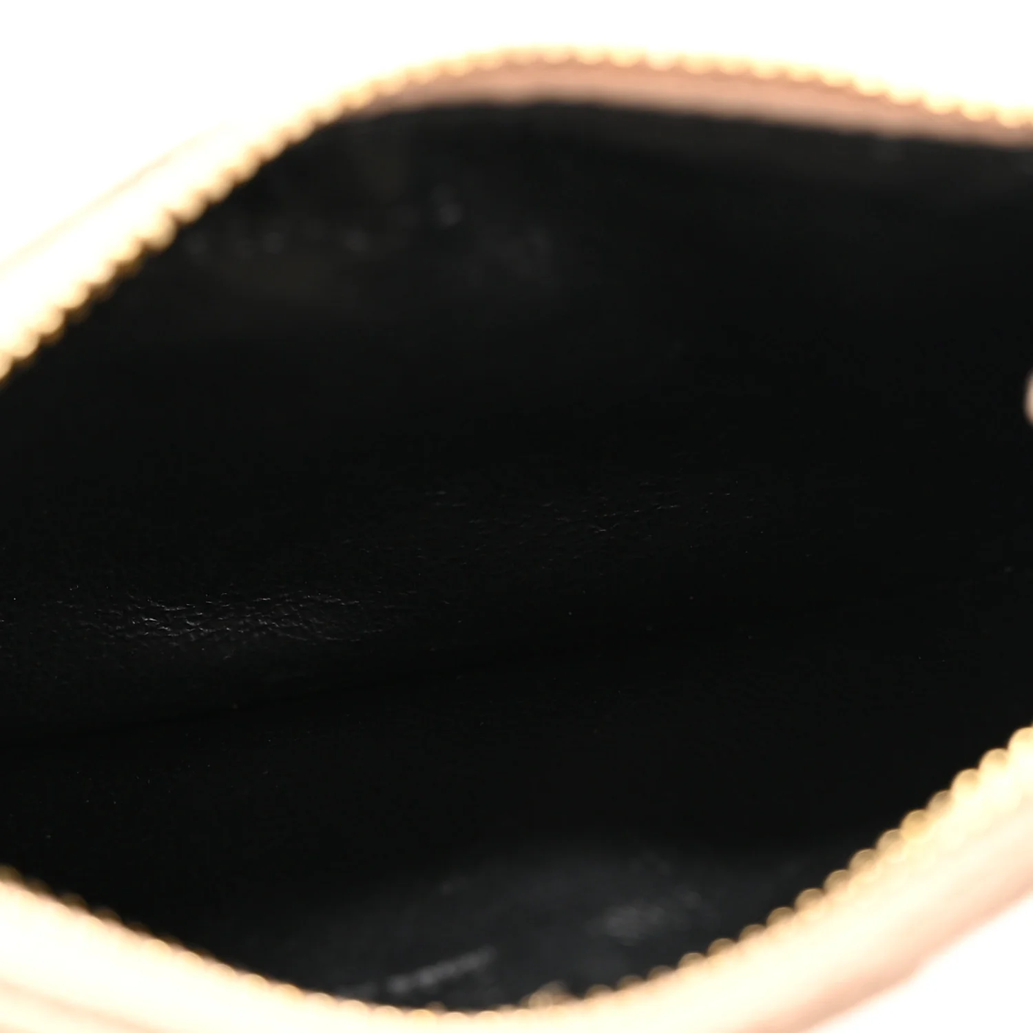 Monogram Grain de Poudre 5 Fragments Zip Pouch Card Holder Dark Beige - Image 5
