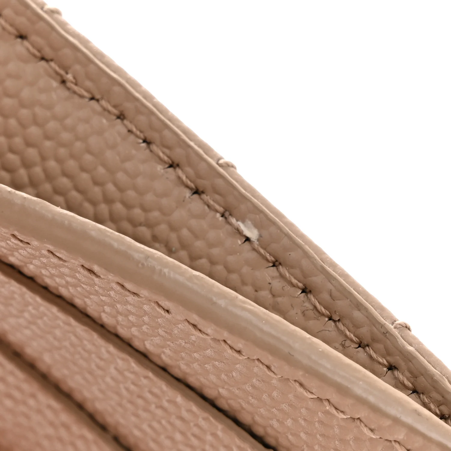 Monogram Grain de Poudre 5 Fragments Zip Pouch Card Holder Dark Beige - Image 8