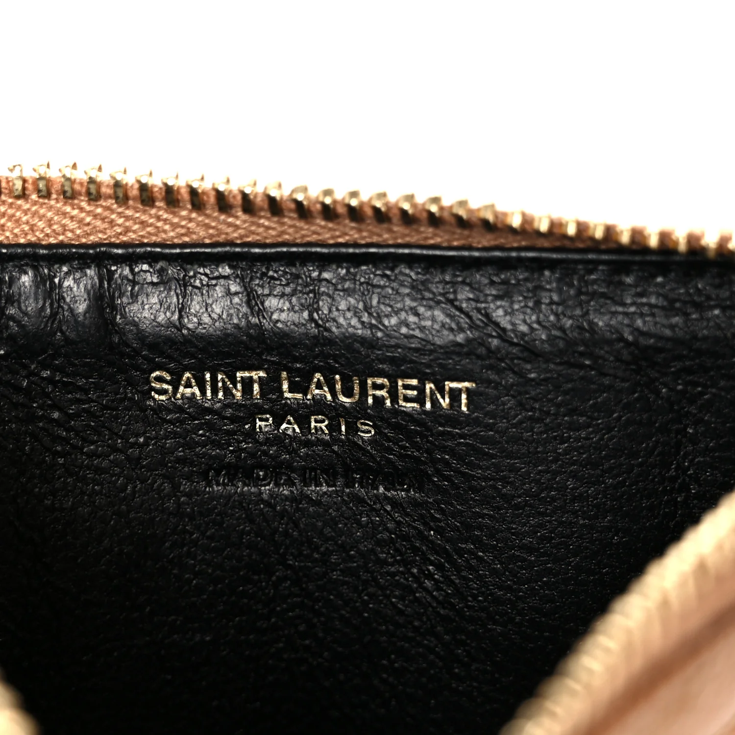 Monogram Grain de Poudre 5 Fragments Zip Pouch Card Holder Dark Natural - Image 6