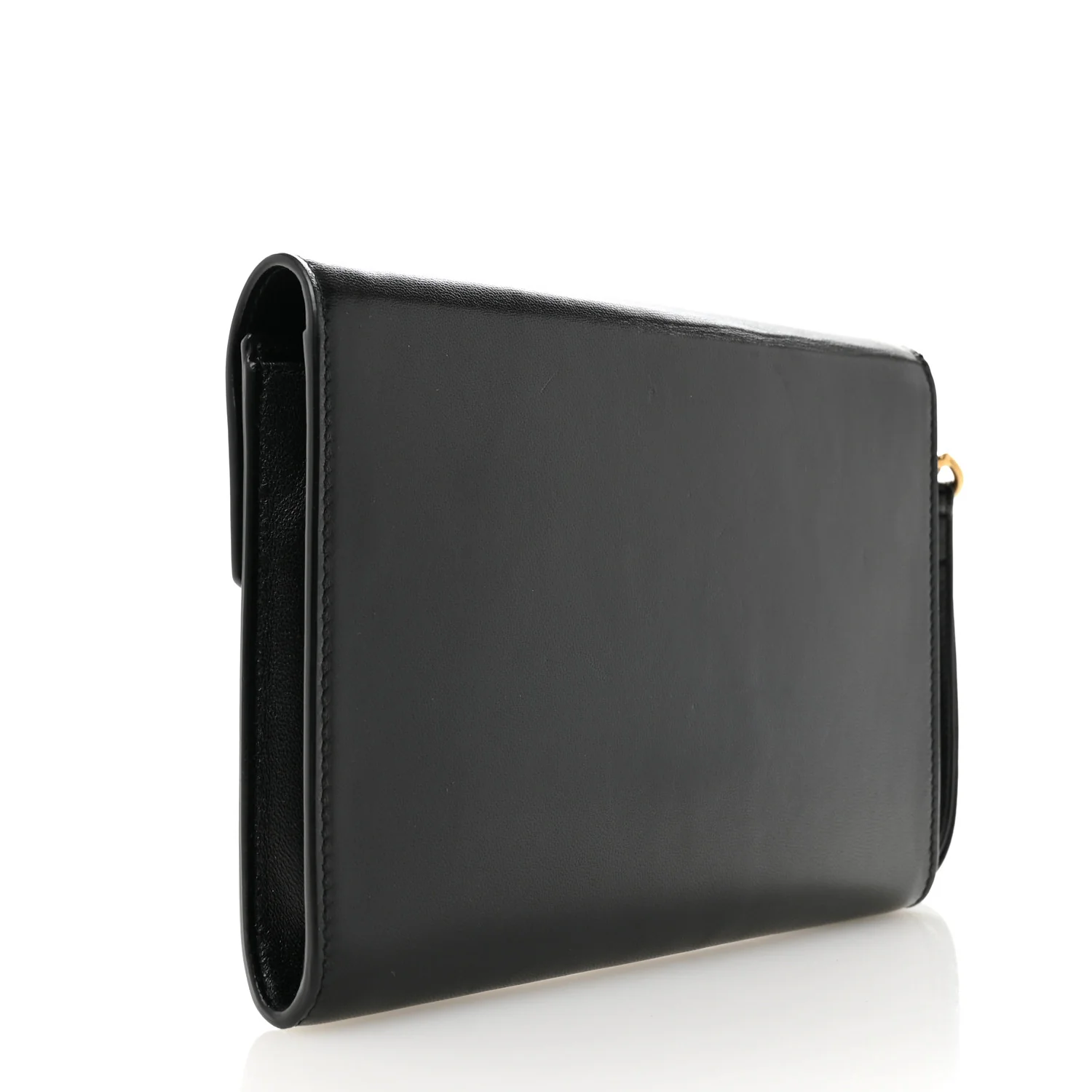 Nappa Monogram Cassandre Flap Pouch Black - Image 3