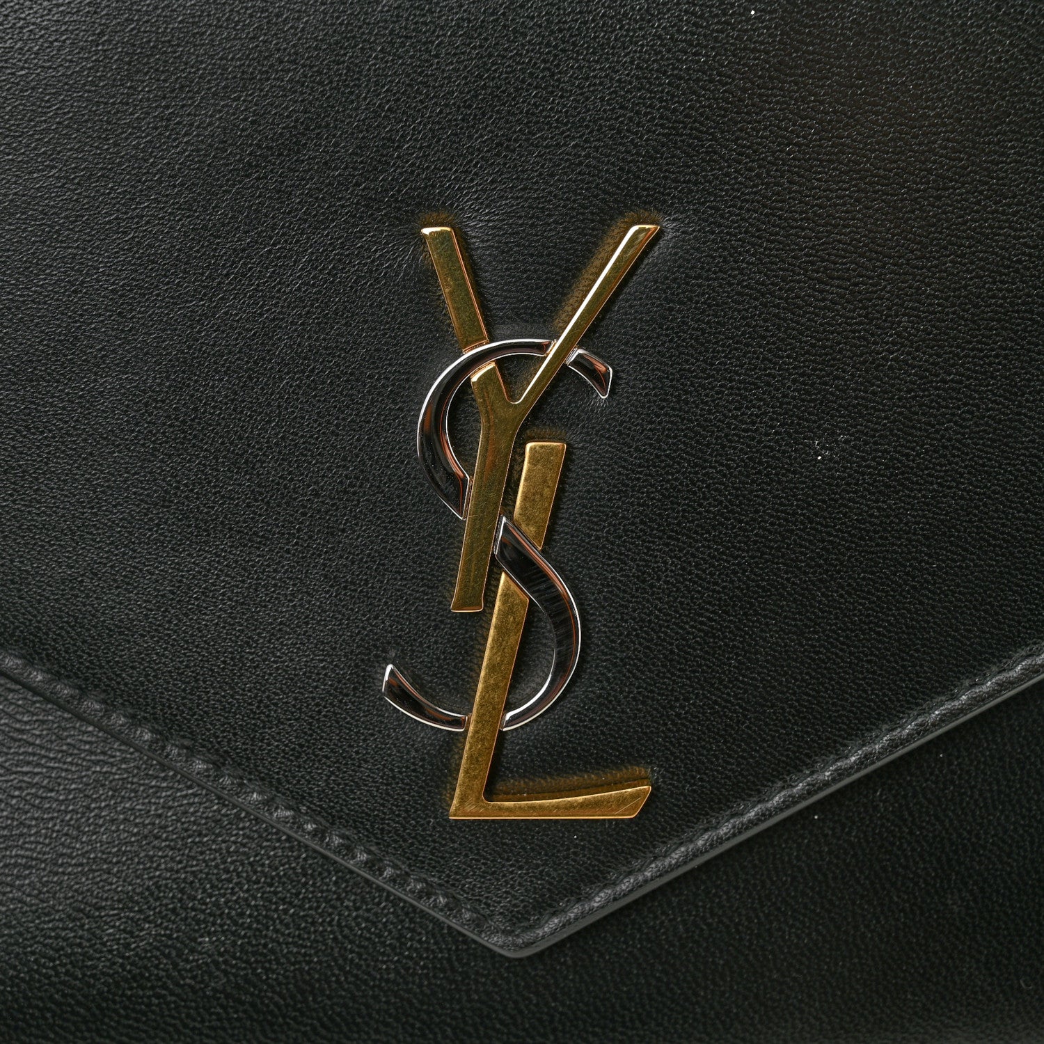 Nappa Monogram Cassandre Flap Pouch Black - Image 9