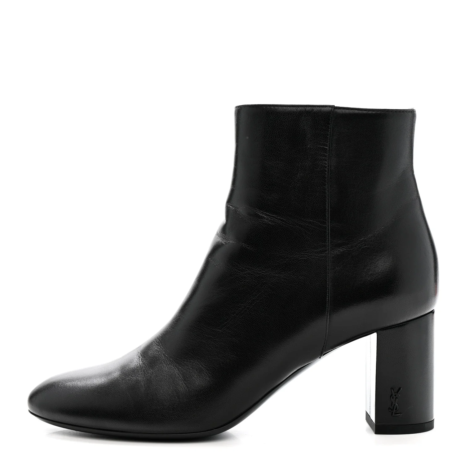 Nappa Vendome Loulou Ankle Zip Boot 36.5 Black