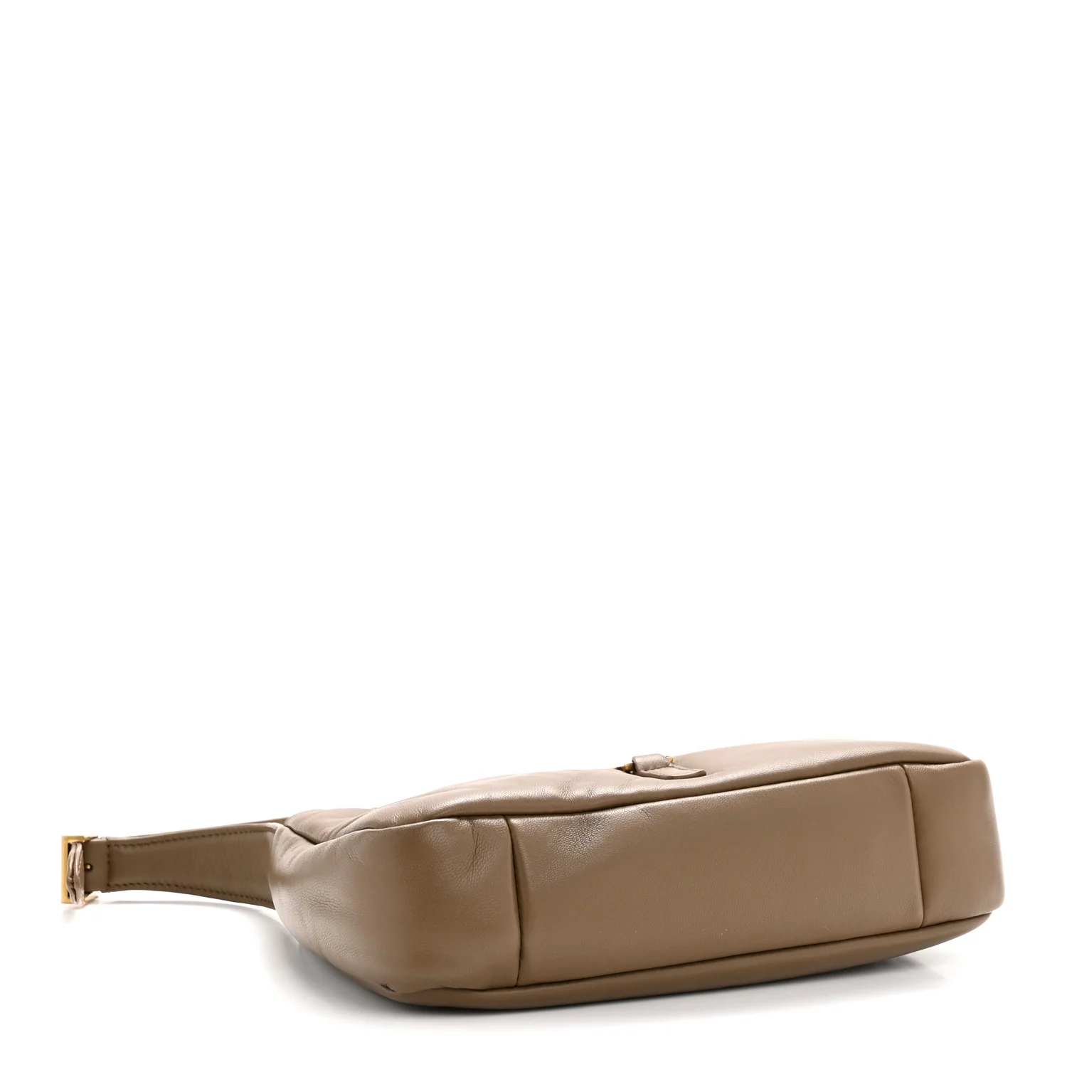 Padded Lambskin Le 5 A 7 Hobo Dark Peanut - Image 4