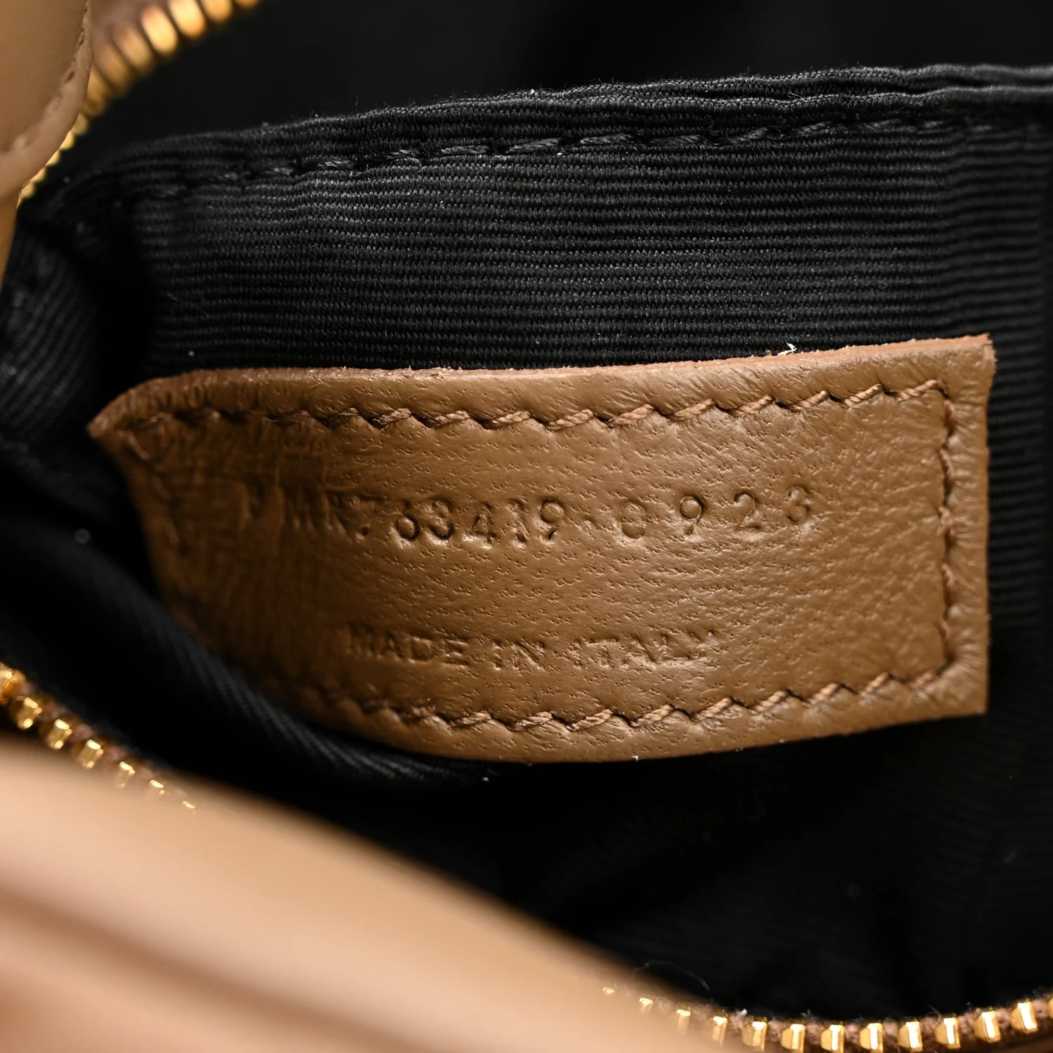 Padded Lambskin Le 5 A 7 Hobo Dark Peanut - Image 7