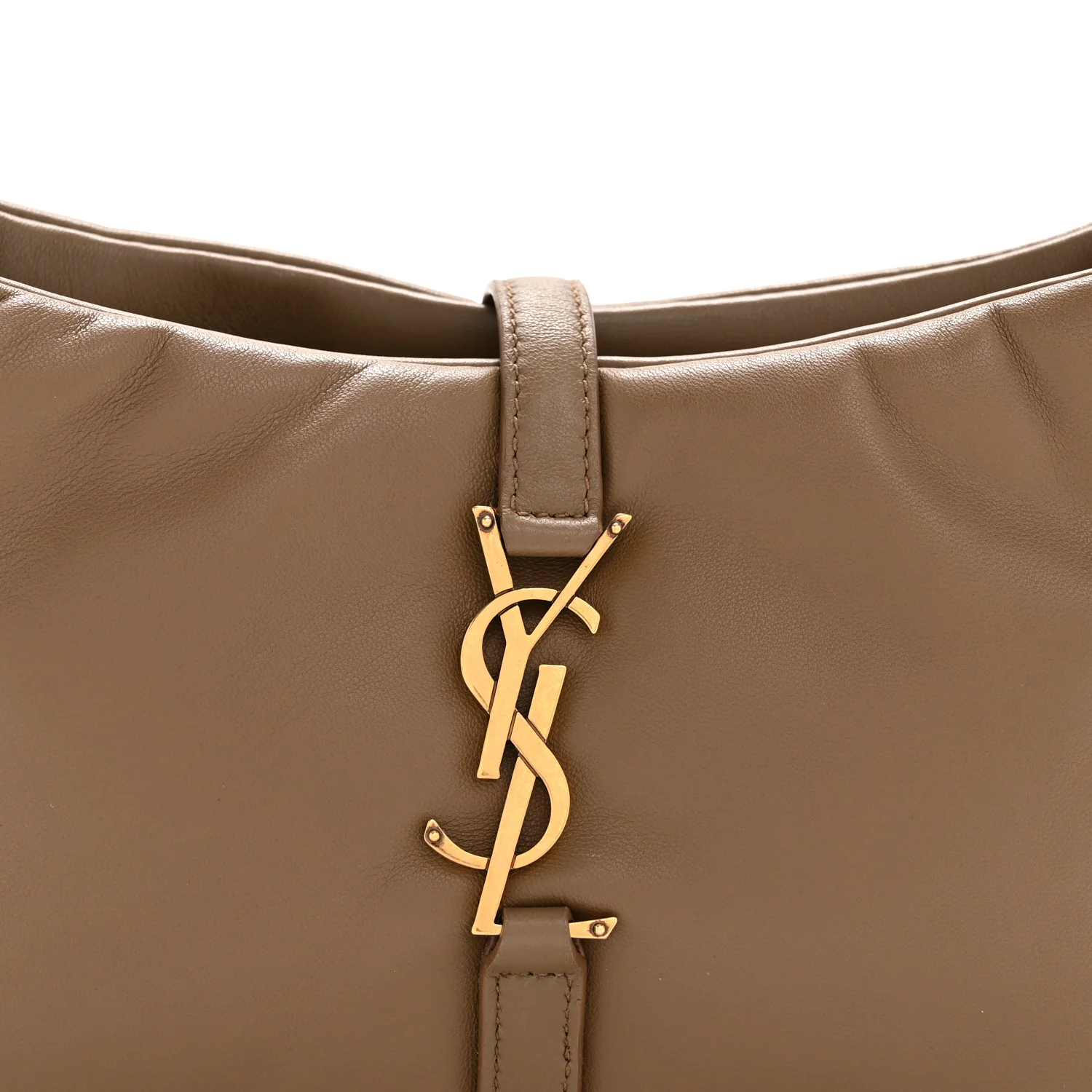 Padded Lambskin Le 5 A 7 Hobo Dark Peanut - Image 8