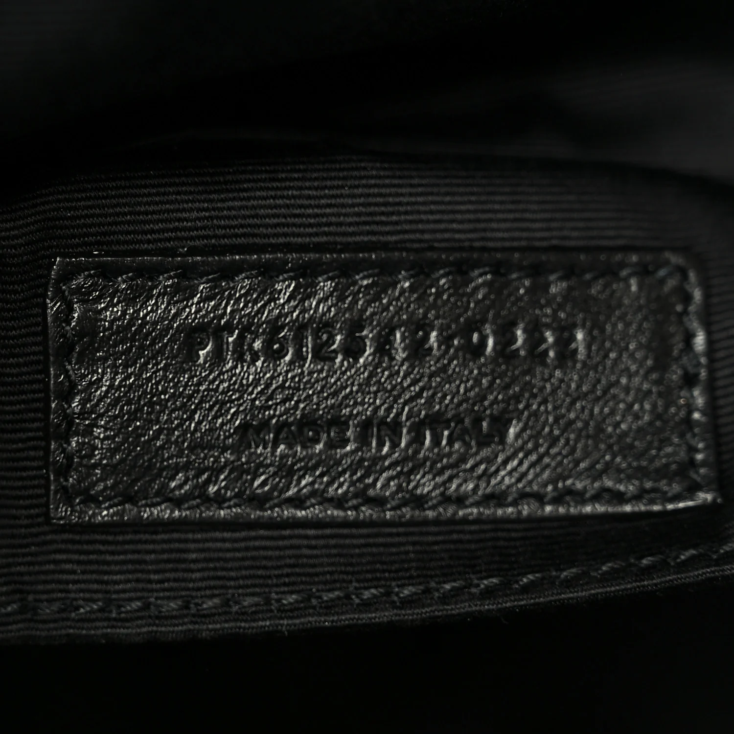 Patent Calfskin Crocodile Embossed Monogram Lou Camera Bag Black - Image 7