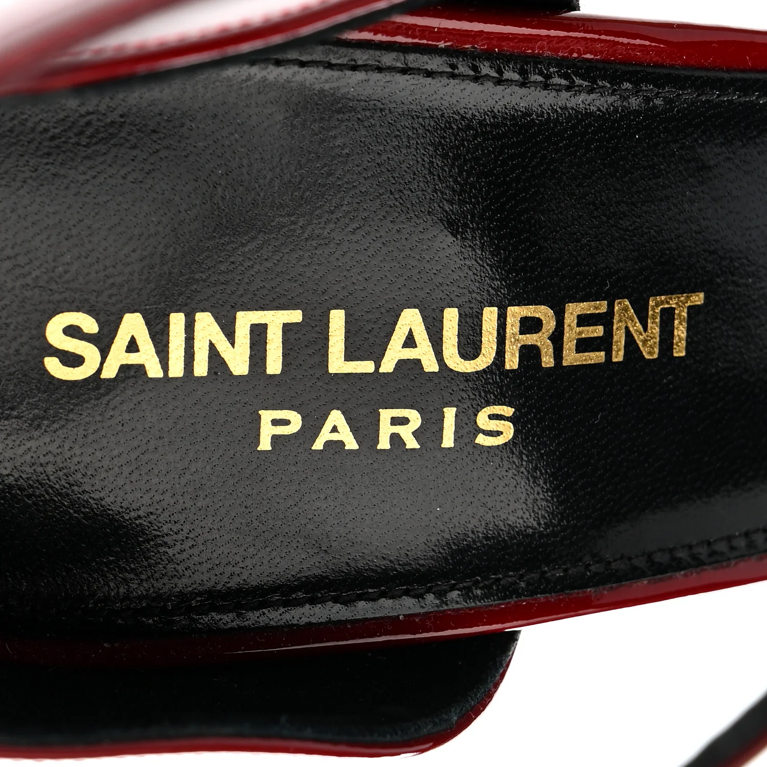 Patent Calfskin Opyum 110 Sandals 41 Red - Image 7