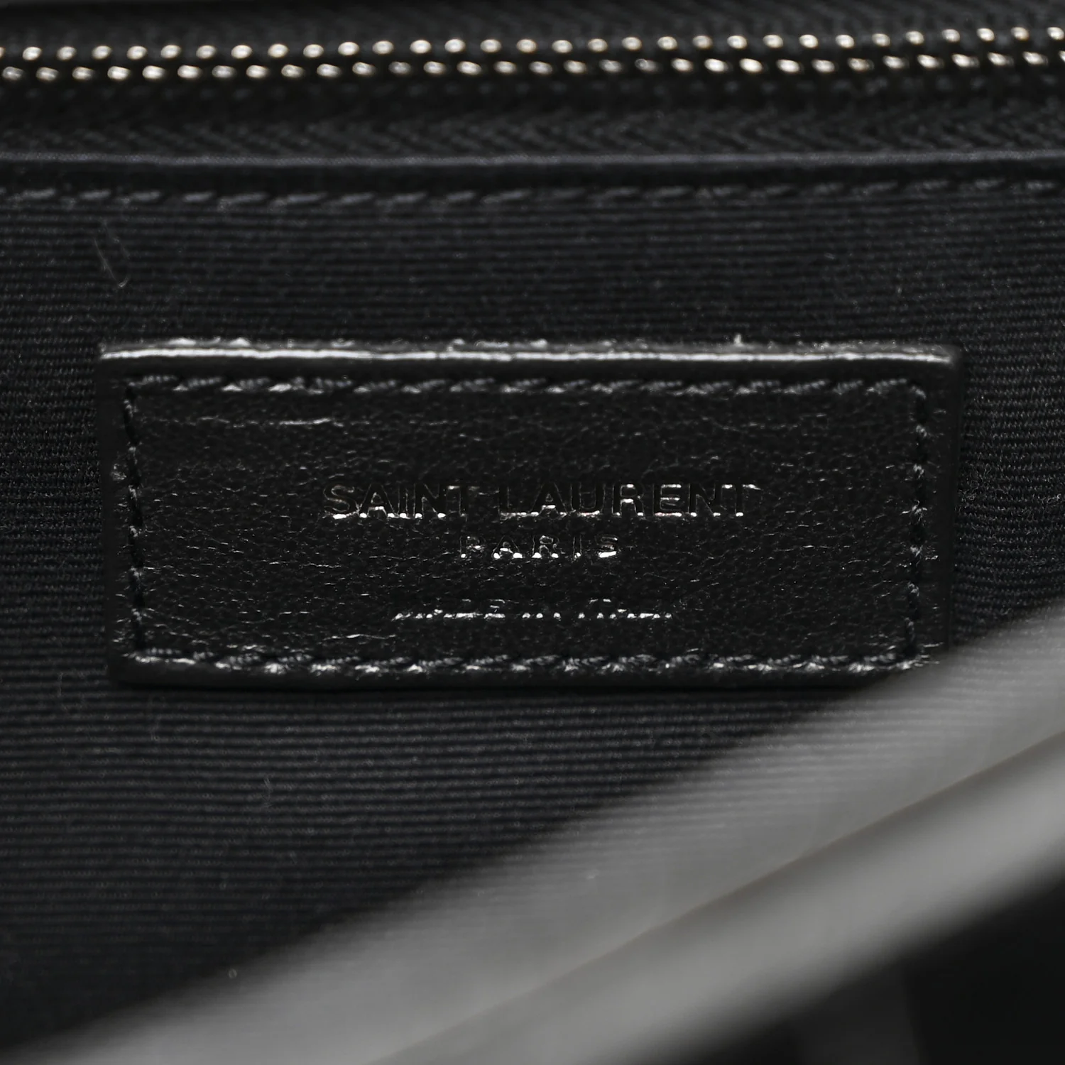 Patent Crocodile Embossed Lambskin Monogram Medium Niki Chain Satchel Black - Image 6