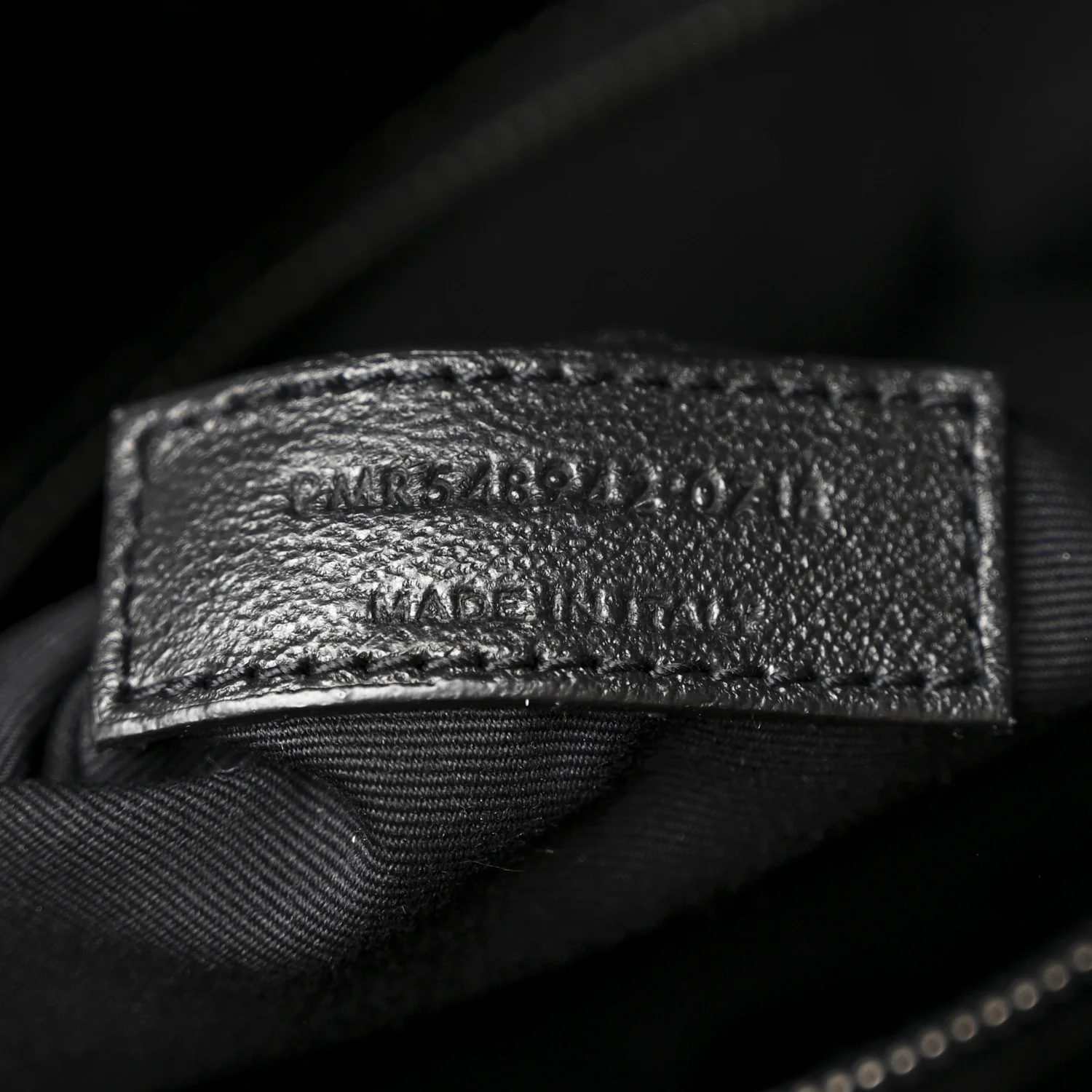 Patent Crocodile Embossed Lambskin Monogram Medium Niki Chain Satchel Black - Image 7