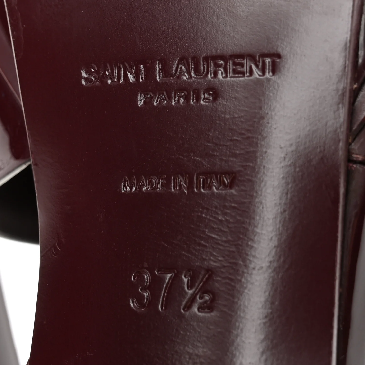 Patent Tribute 105 Platform Sandals 37.5 Barolo - Image 9
