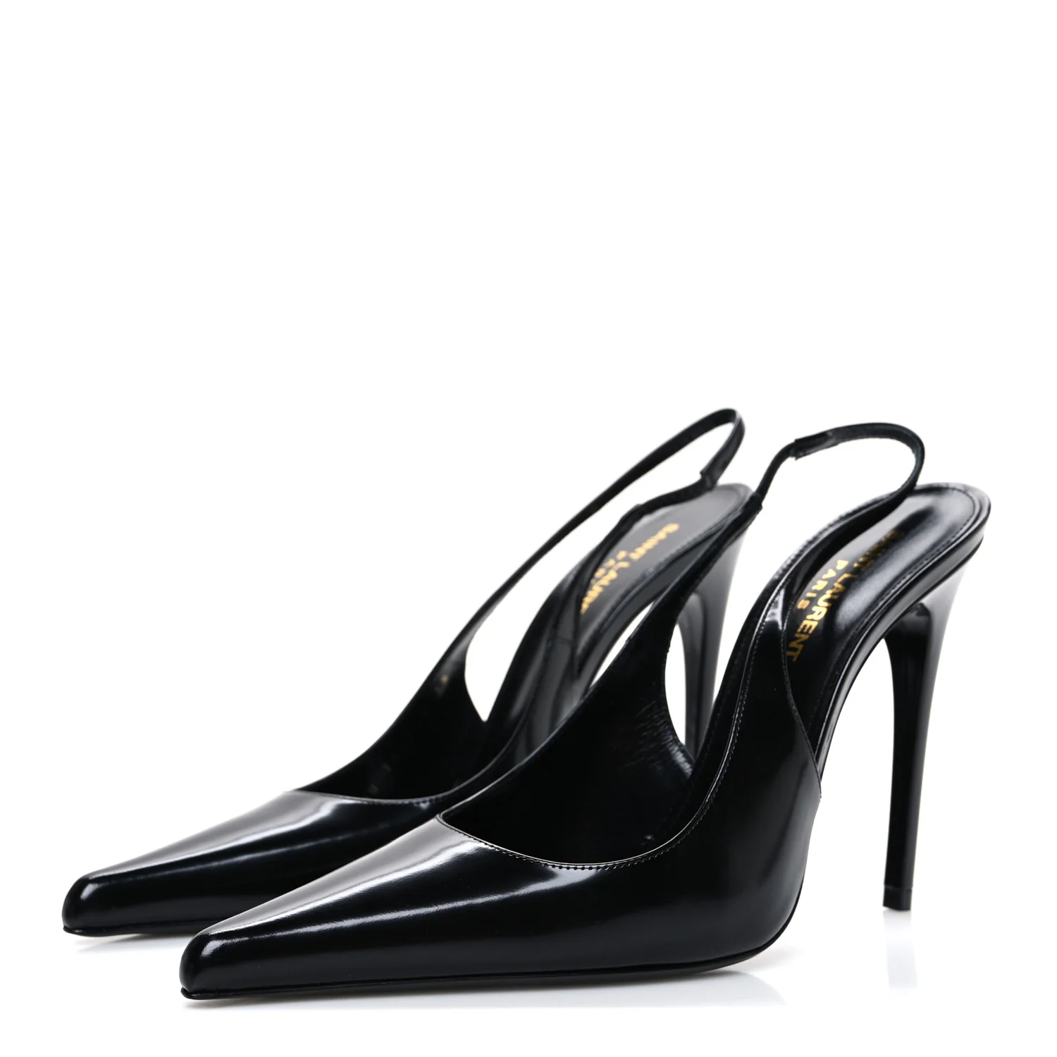 Patent Vendome Slingback Pumps 38 Black - Image 4