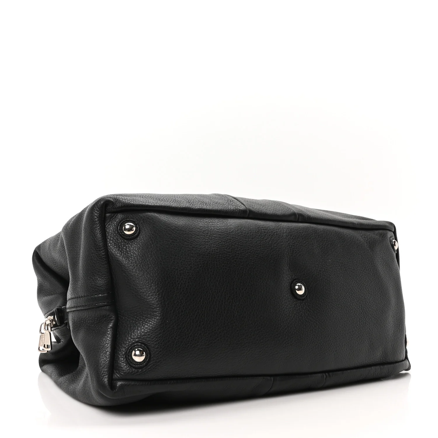 Pebbled Lambskin Medium Easy Sac Black - Image 4