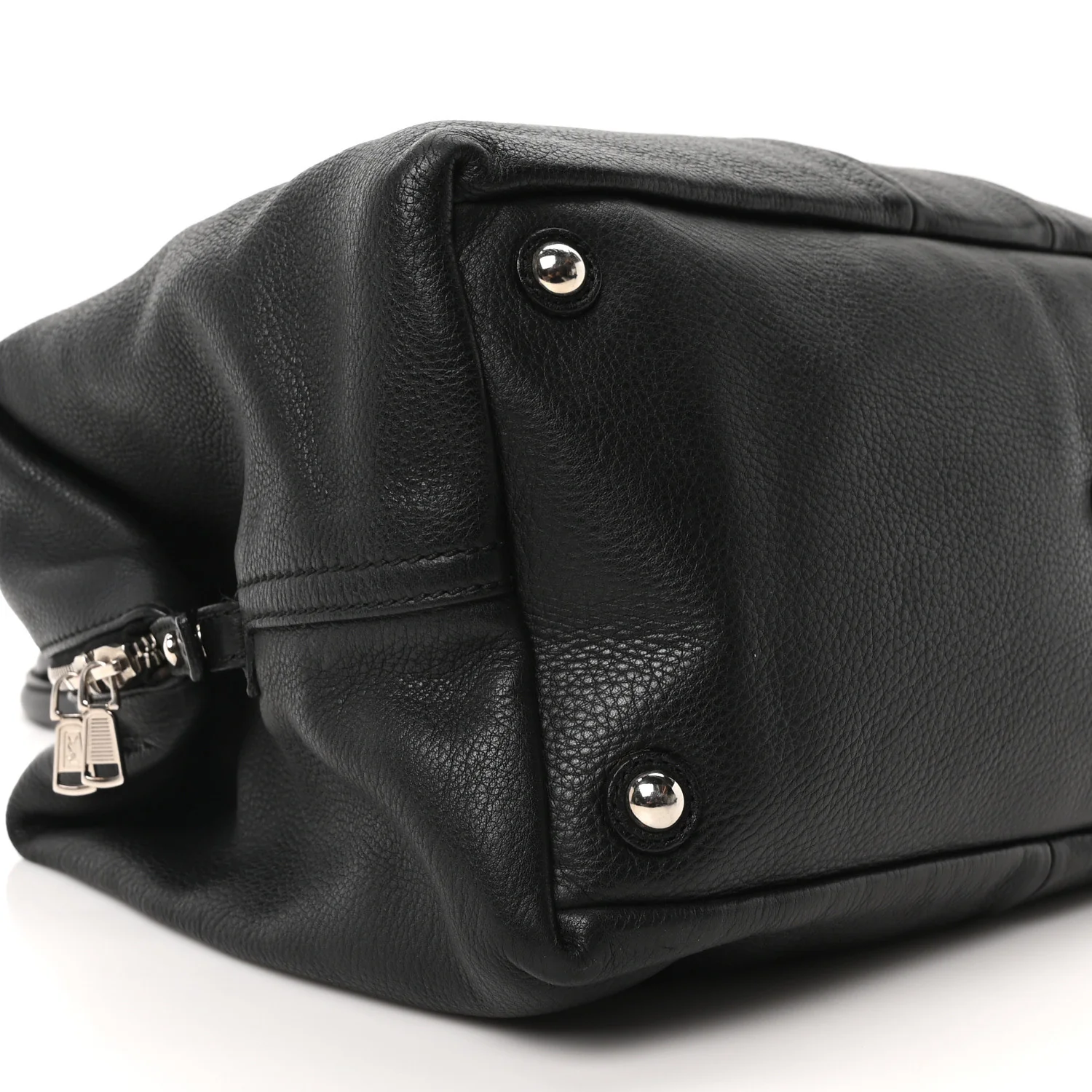 Pebbled Lambskin Medium Easy Sac Black - Image 9