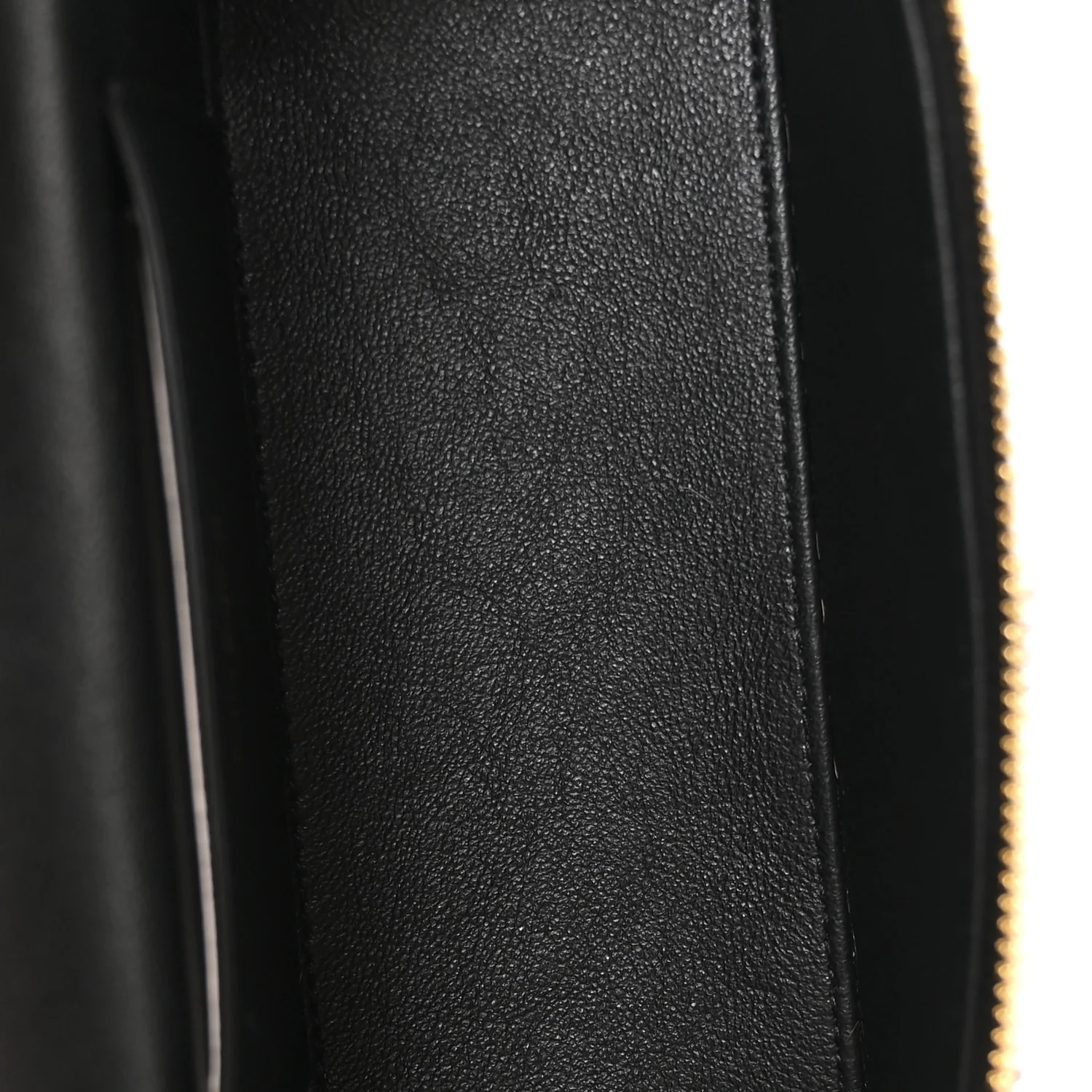 Pony Hair Leopard Print Mini Gaby Vanity Case Brown Black - Image 5