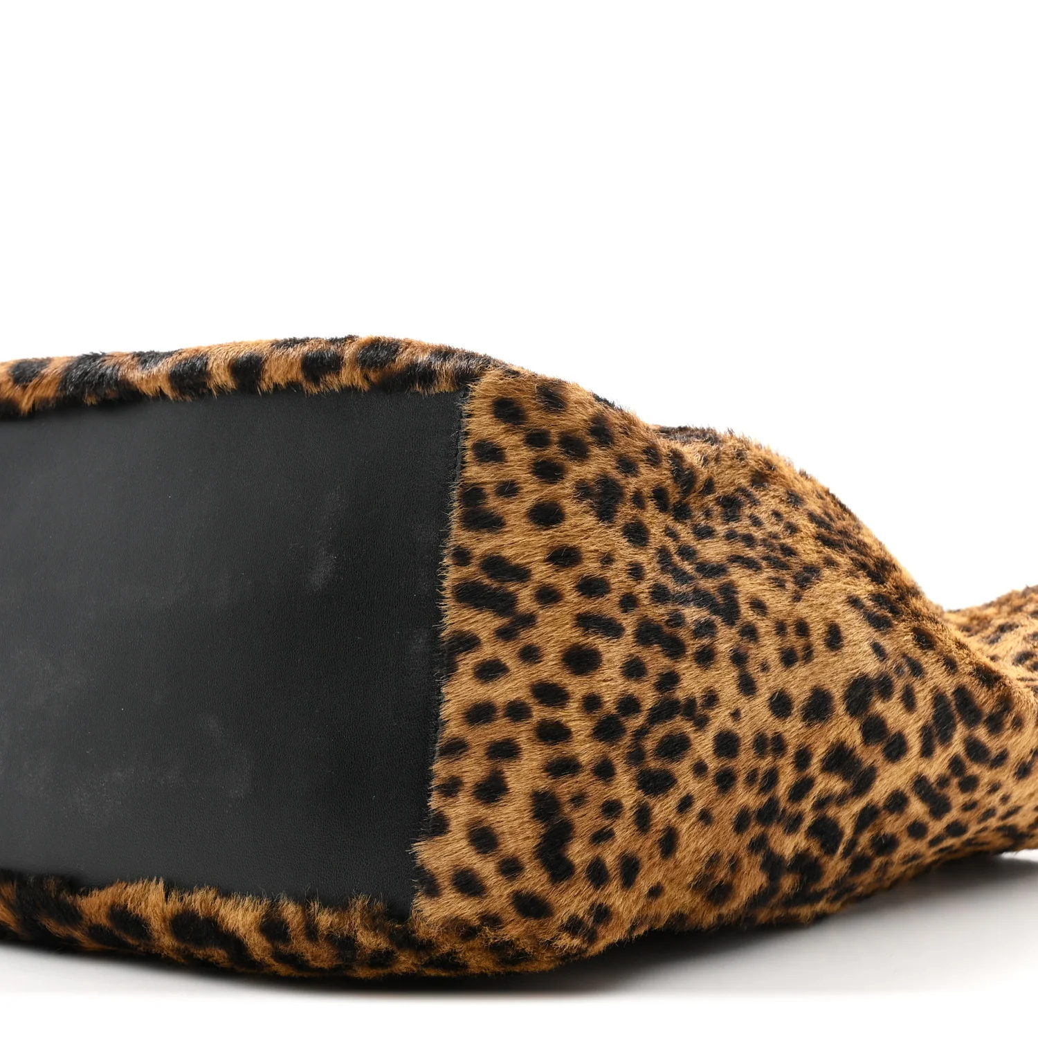 Pony Hair Nappa Leopard Print Le 5 A 7 Bea Tote Earth Black - Image 10