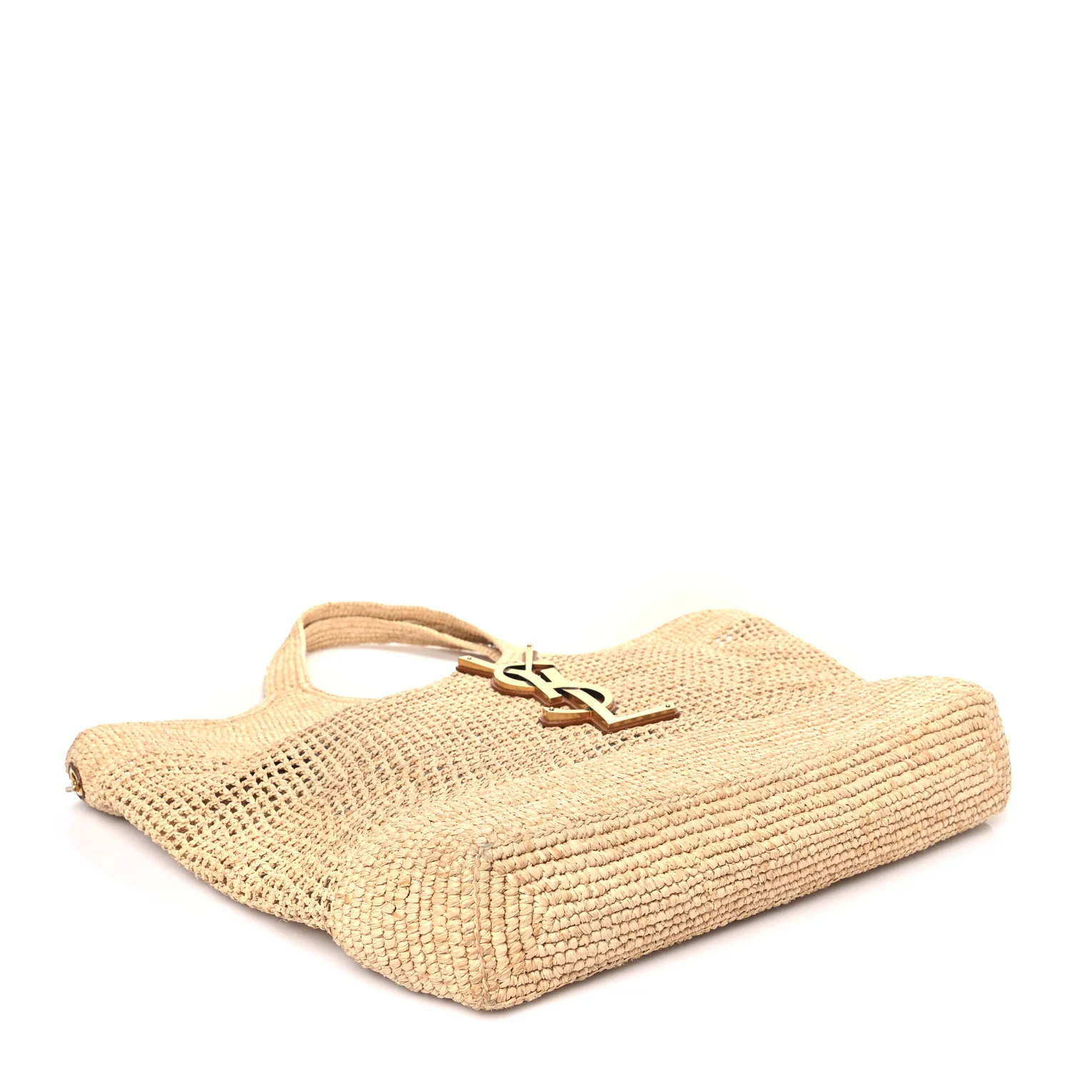 Raffia Icare Shopping Tote Natural - Image 5