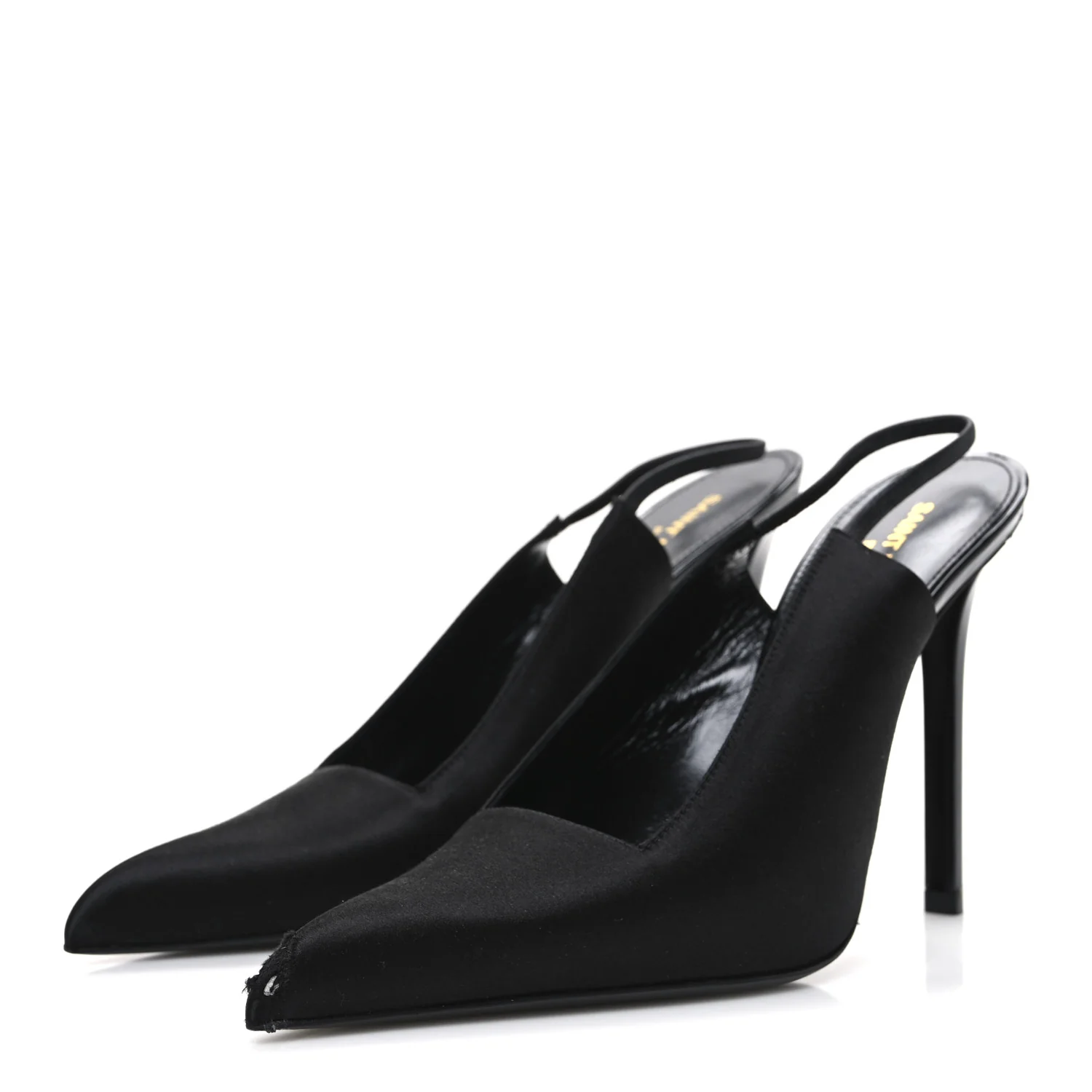 Raso Regale Raven 110 Slingback Pumps 37.5 Black - Image 4