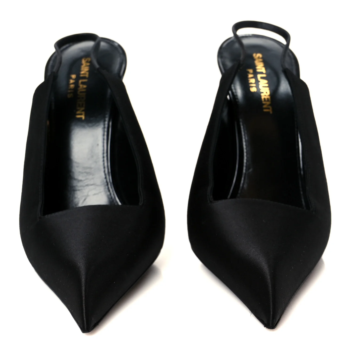Raso Regale Raven 110 Slingback Pumps 38 Black - Image 3