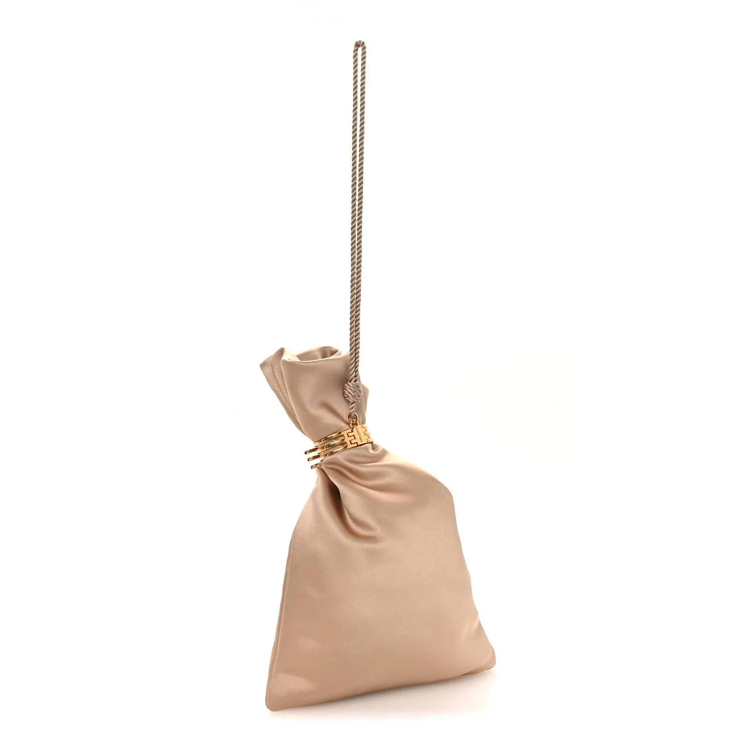 Satin Evening Pouch Nude Baby Nude - Image 3