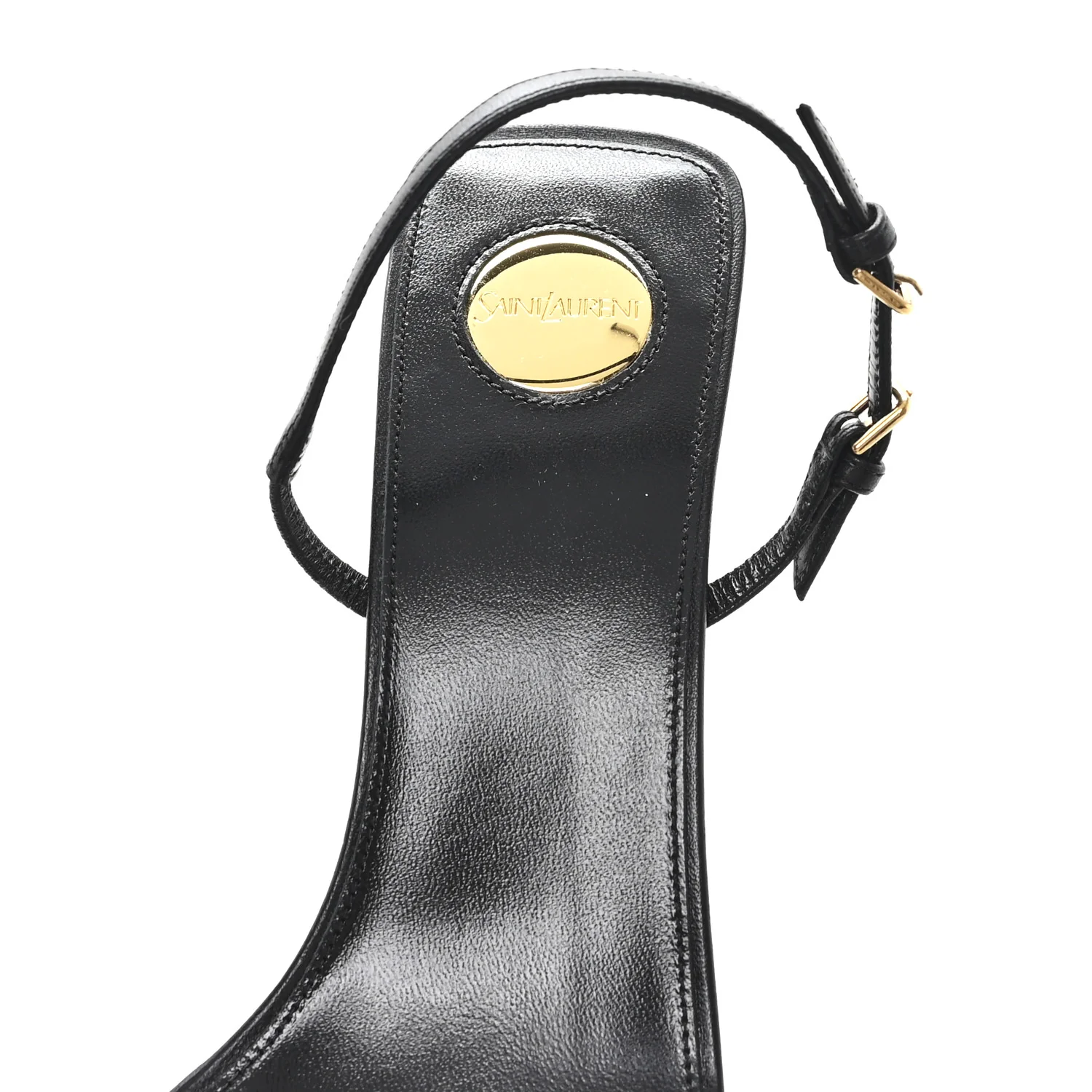 Satin Slingback Jaspe 55 Sandals  41 Black - Image 8