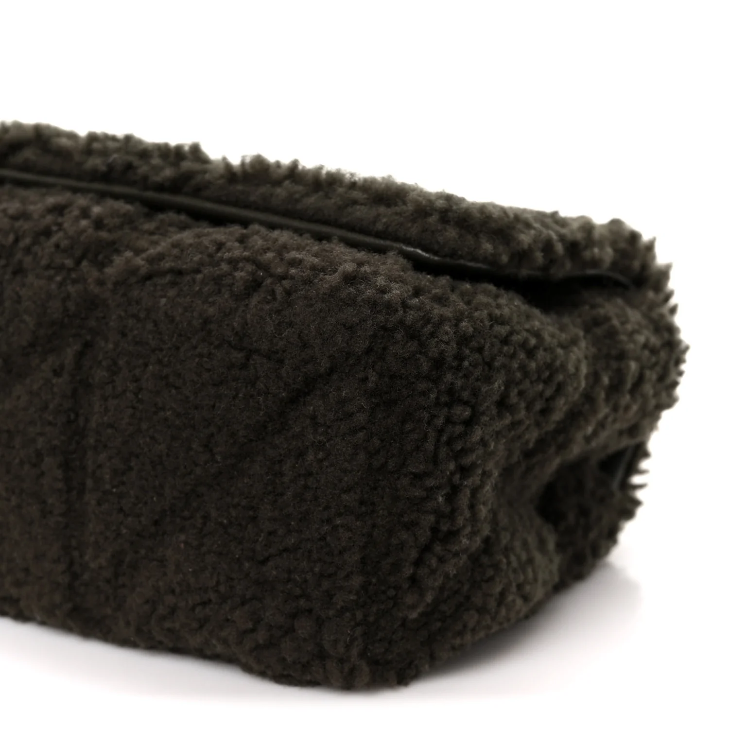 Shearling Monogram Small Jamie Grainy Moss - Image 11