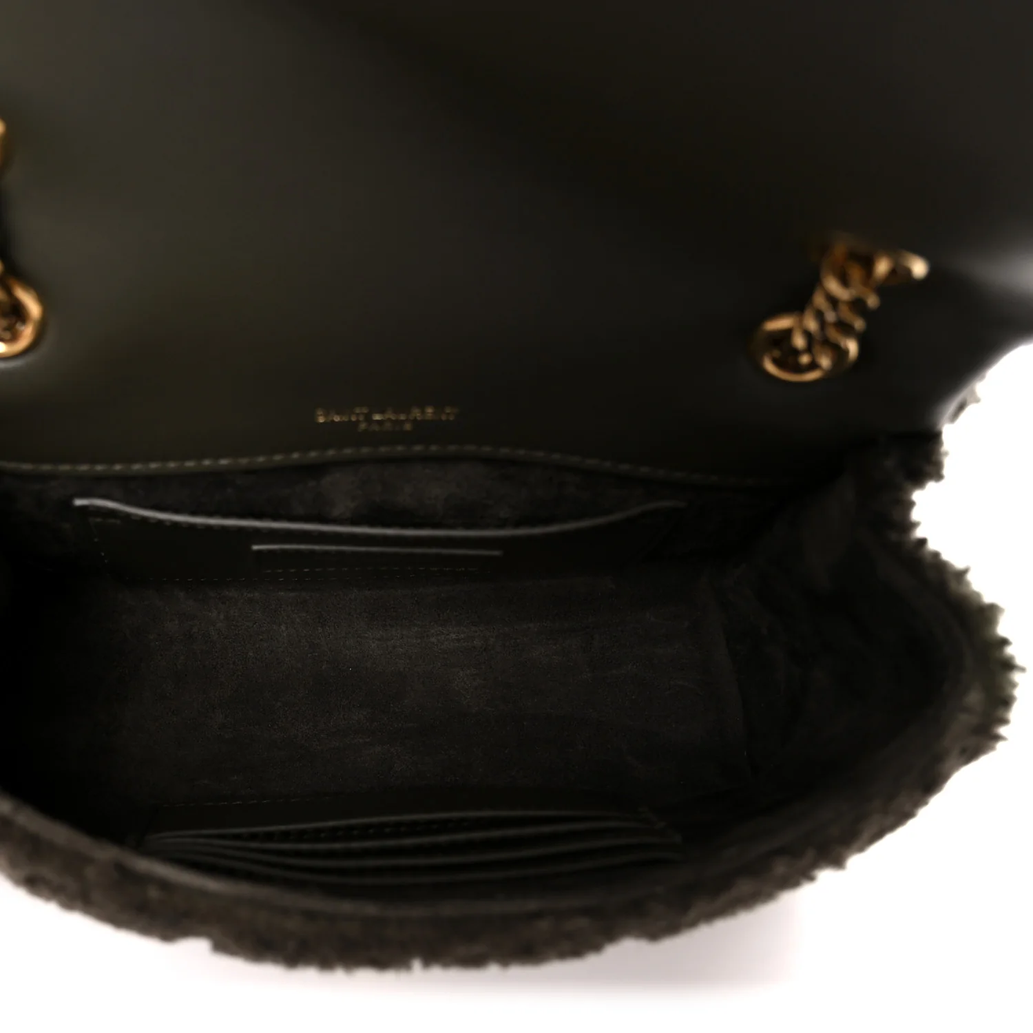 Shearling Monogram Small Jamie Grainy Moss - Image 5