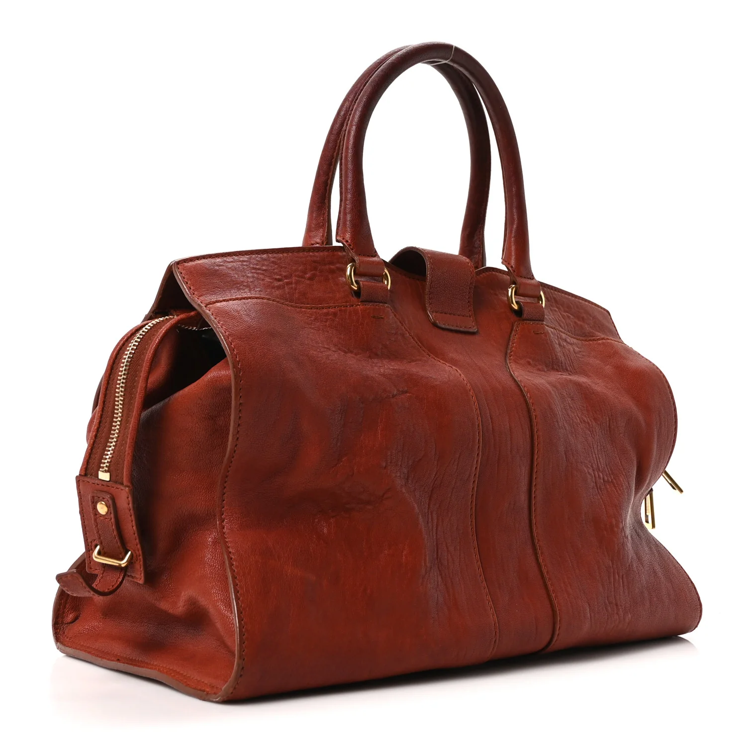 Sheepskin Medium Cabas ChYc Ambra - Image 3